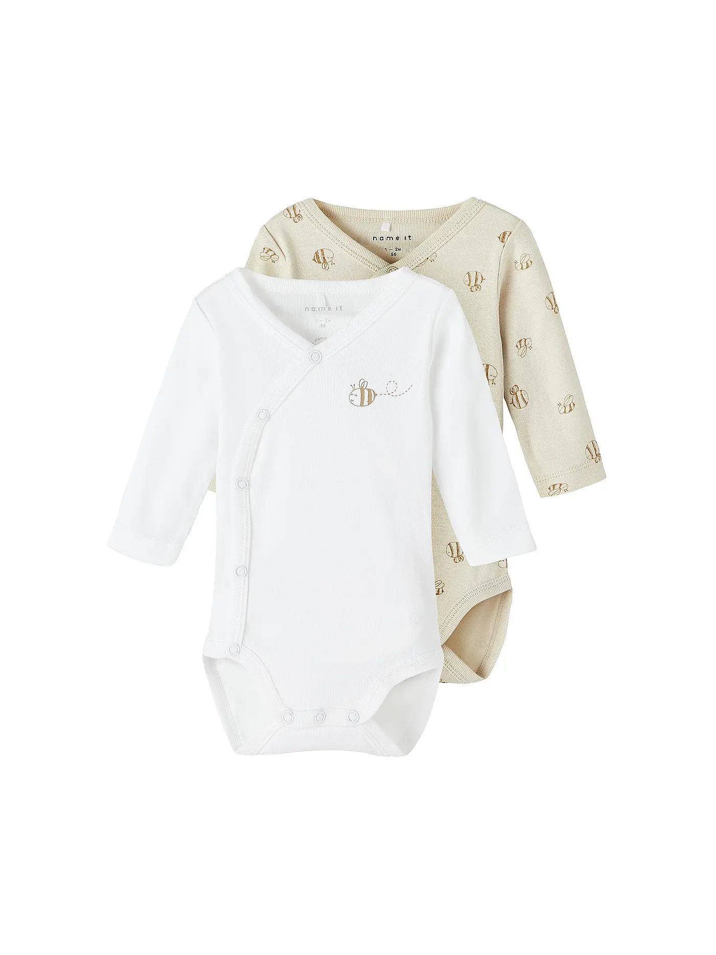NAME IT | Baby Body 2-er Pkg. NBNBODY | beige