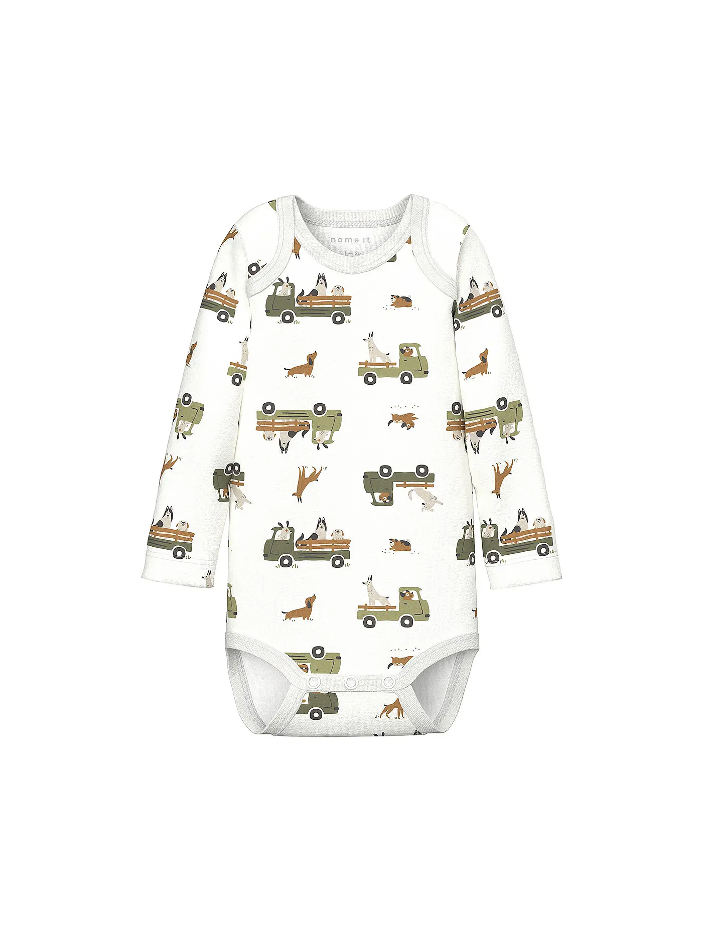 NAME IT | Baby Body 2-er Pkg. NBNBODY | olive