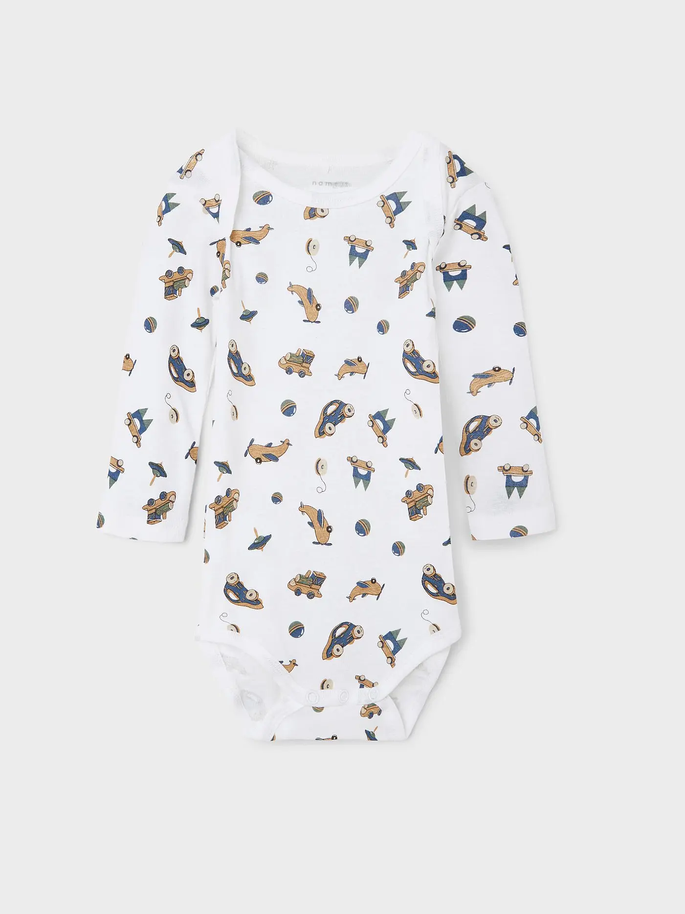 NAME IT | Baby Body 3-er Pkg. | blau