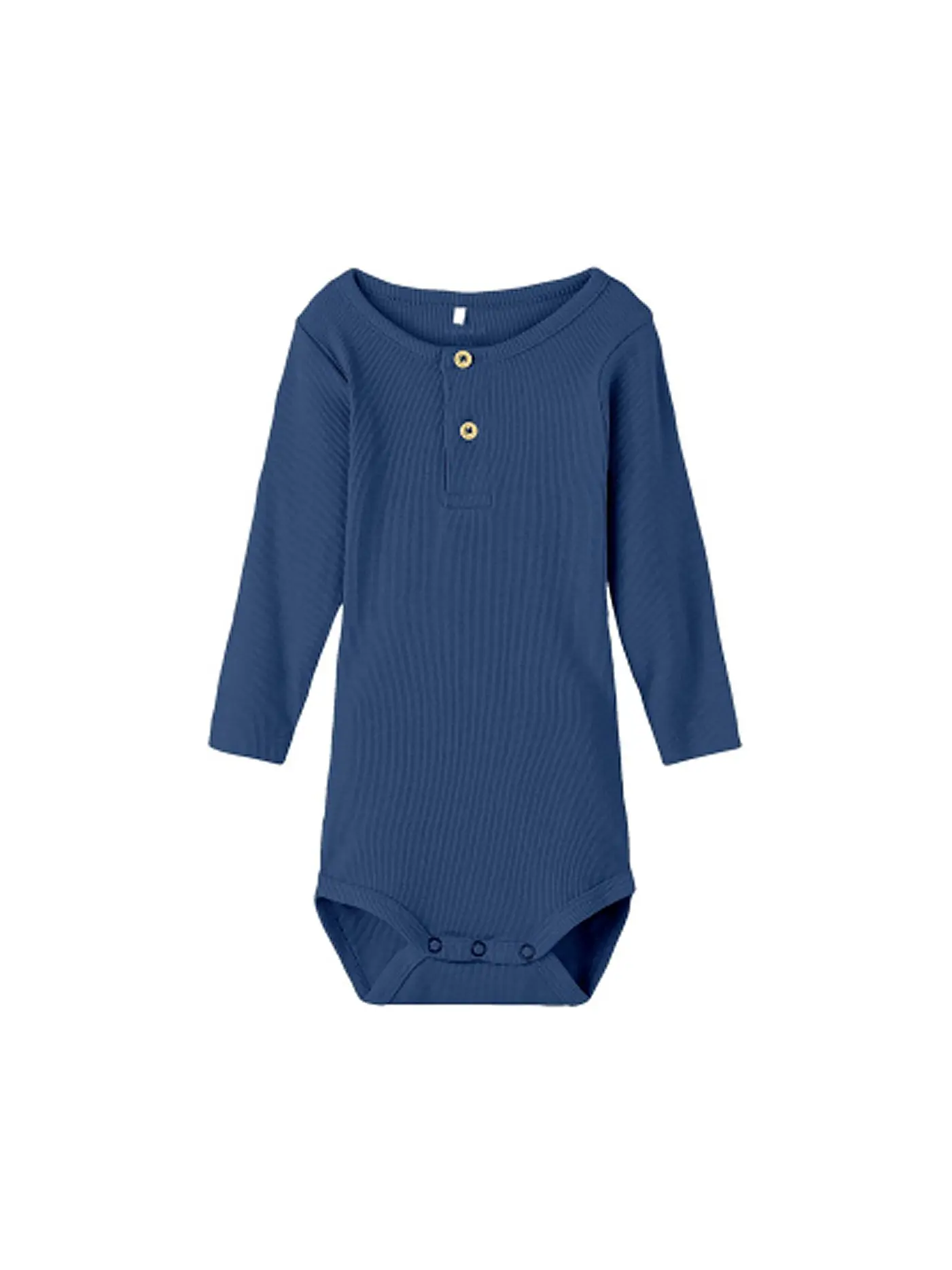 NAME IT | Baby Body Langarm | blau