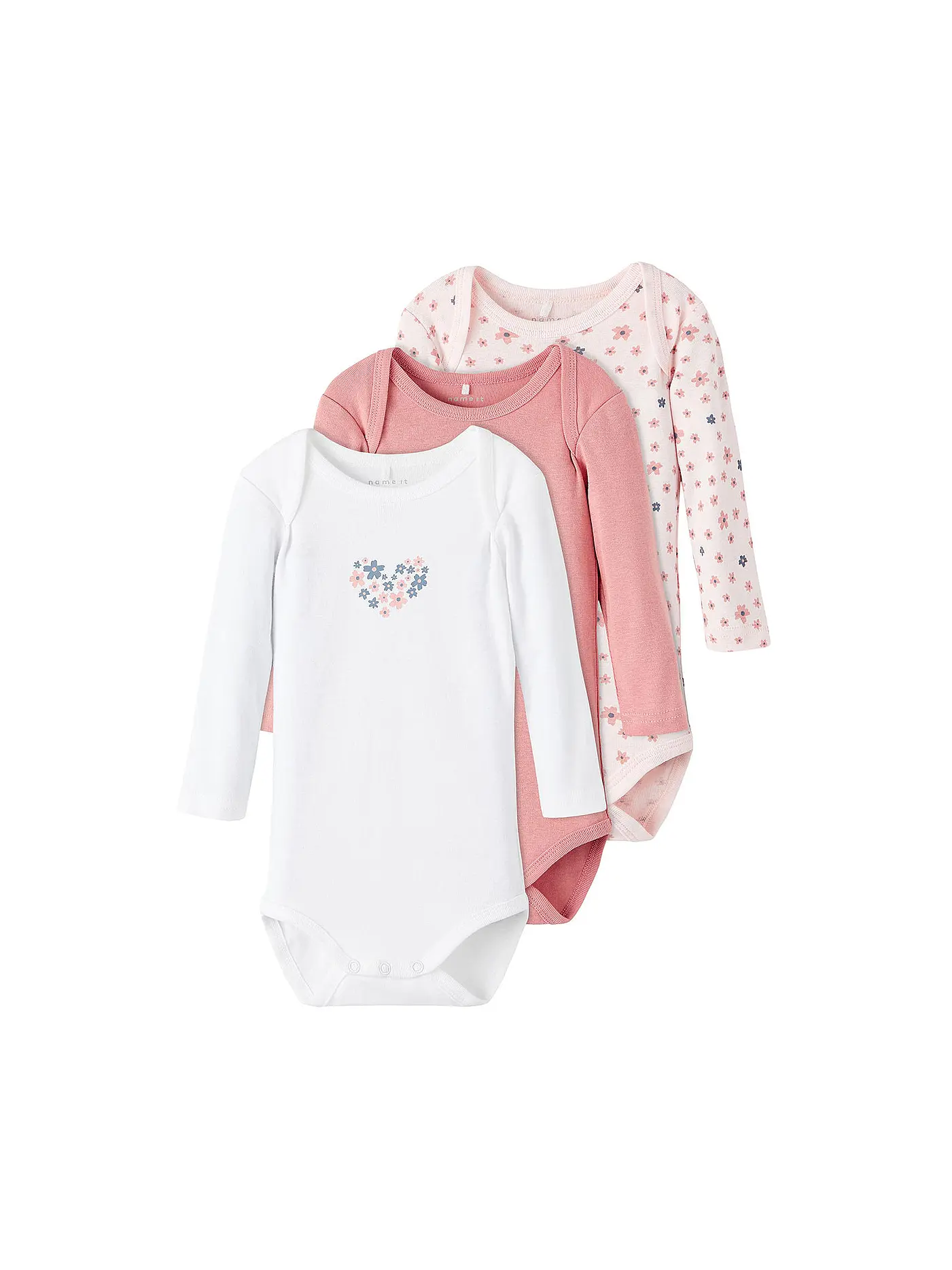 NAME IT | Baby Body NBFBODY 3er Pkg | rot