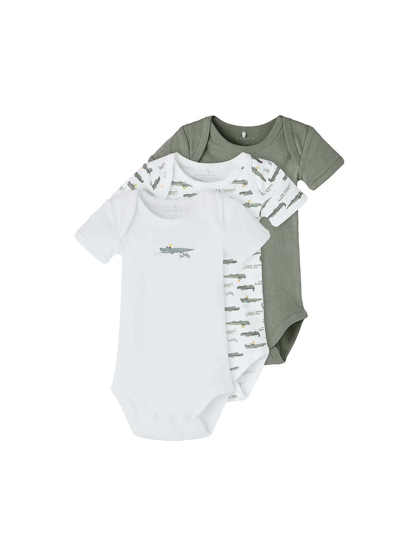 NAME IT | Baby Body NBMBODY  3-er Pkg. | grün