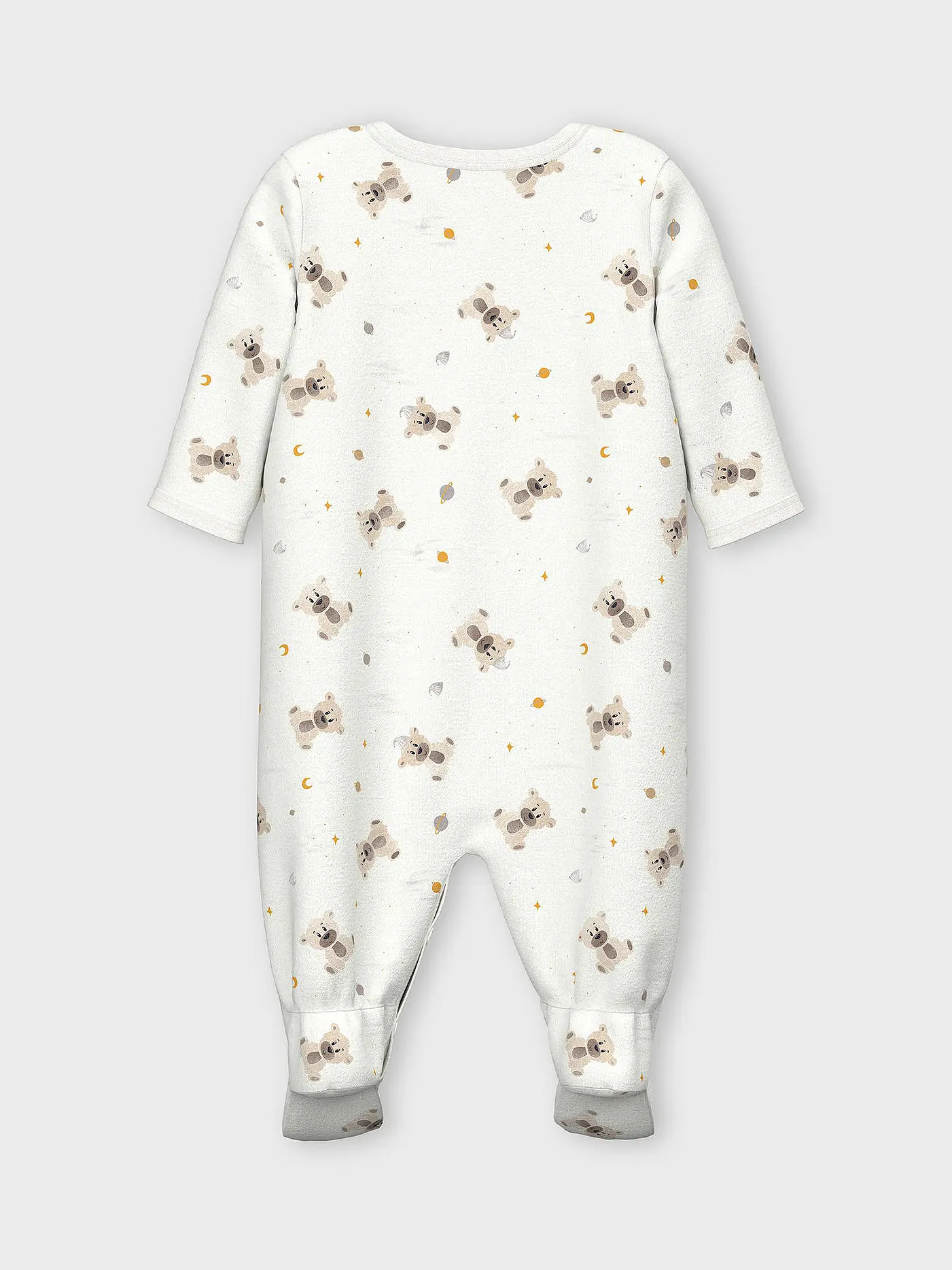 NAME IT | Baby Schlafanzug NBNNIGHTSUIT 2er Pkg | beige
