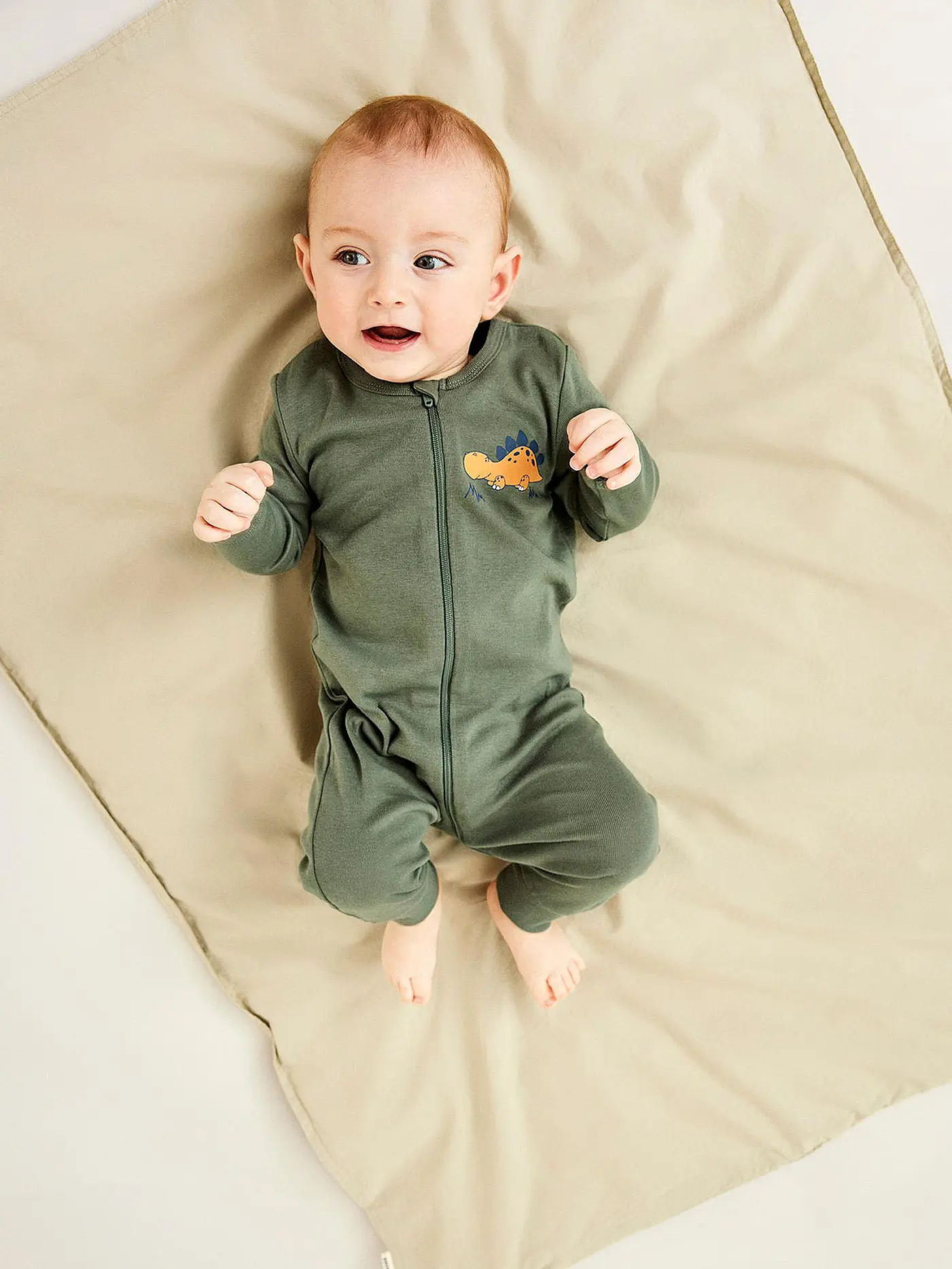 NAME IT | Baby Schlafoverall 2-er Pkg. | grün