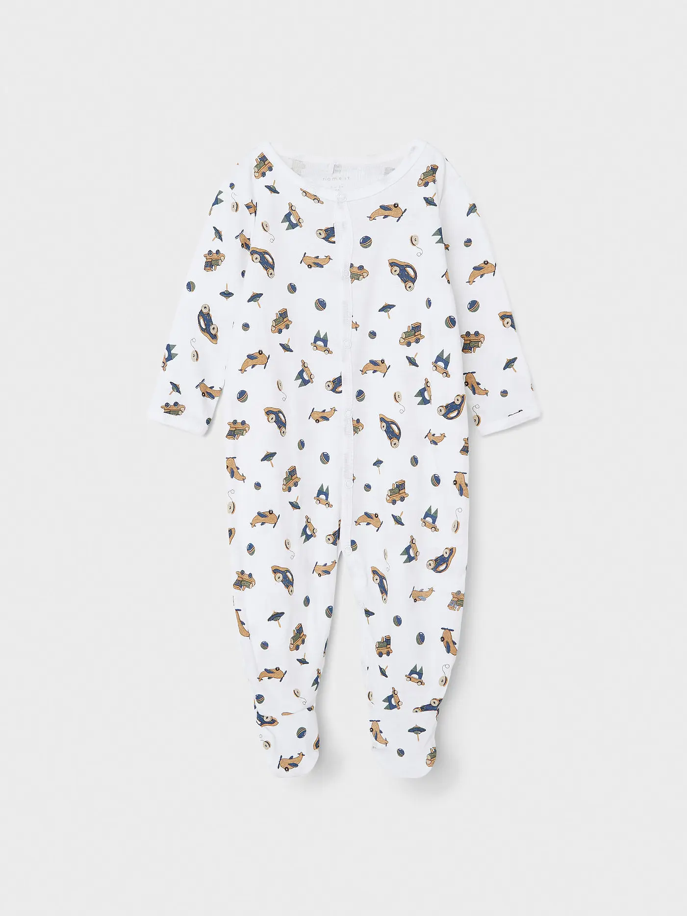NAME IT | Baby Schlafoverall 2-er Pkg. | blau