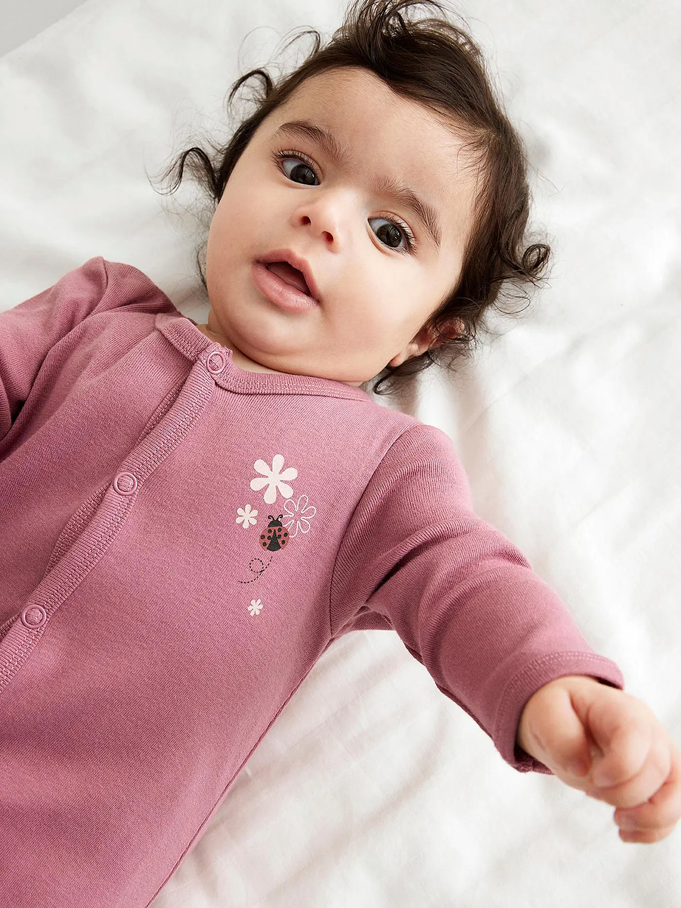 NAME IT | Baby Strampler 2er Pkg | rosa