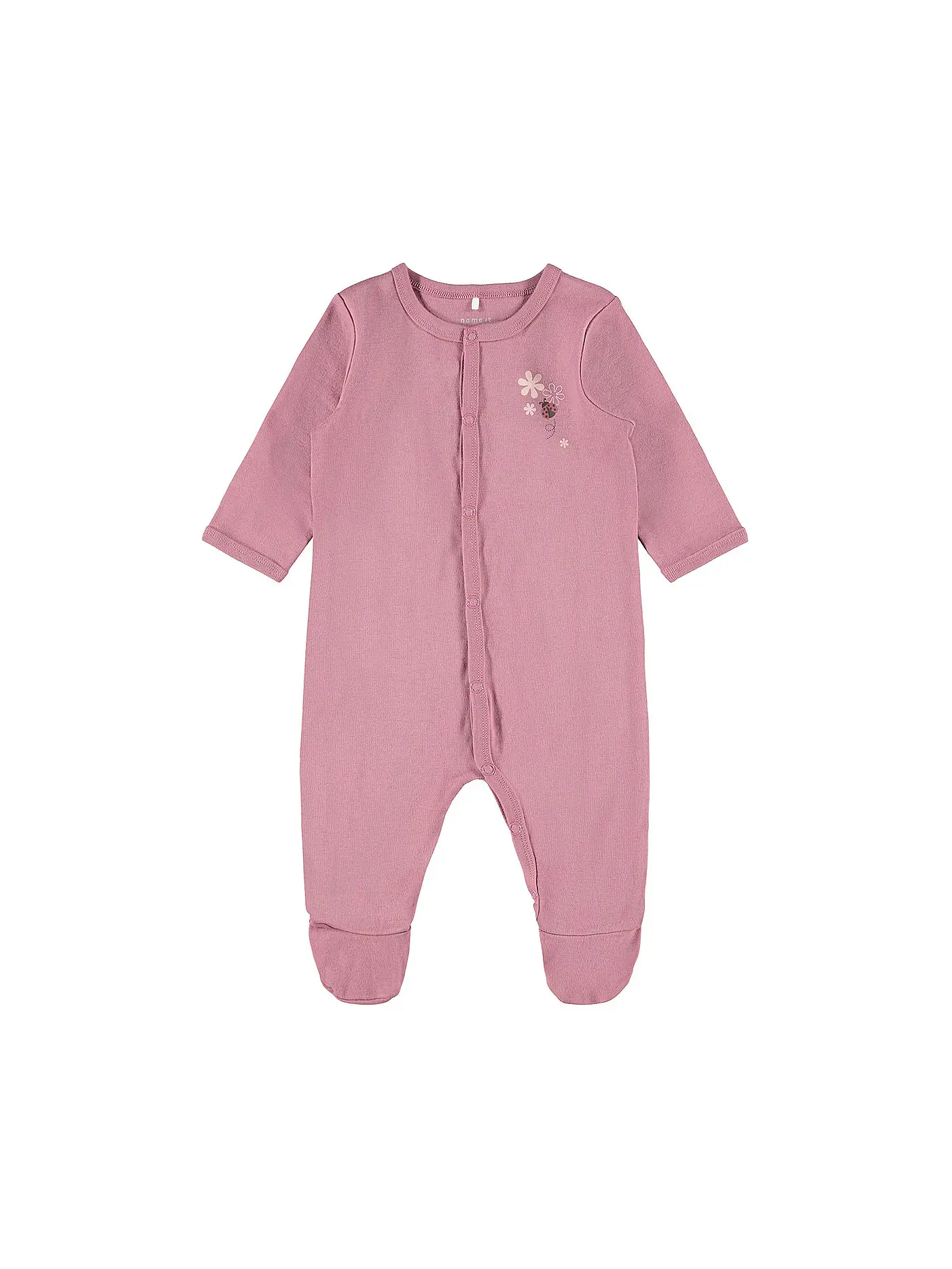 NAME IT | Baby Strampler 2er Pkg | rosa