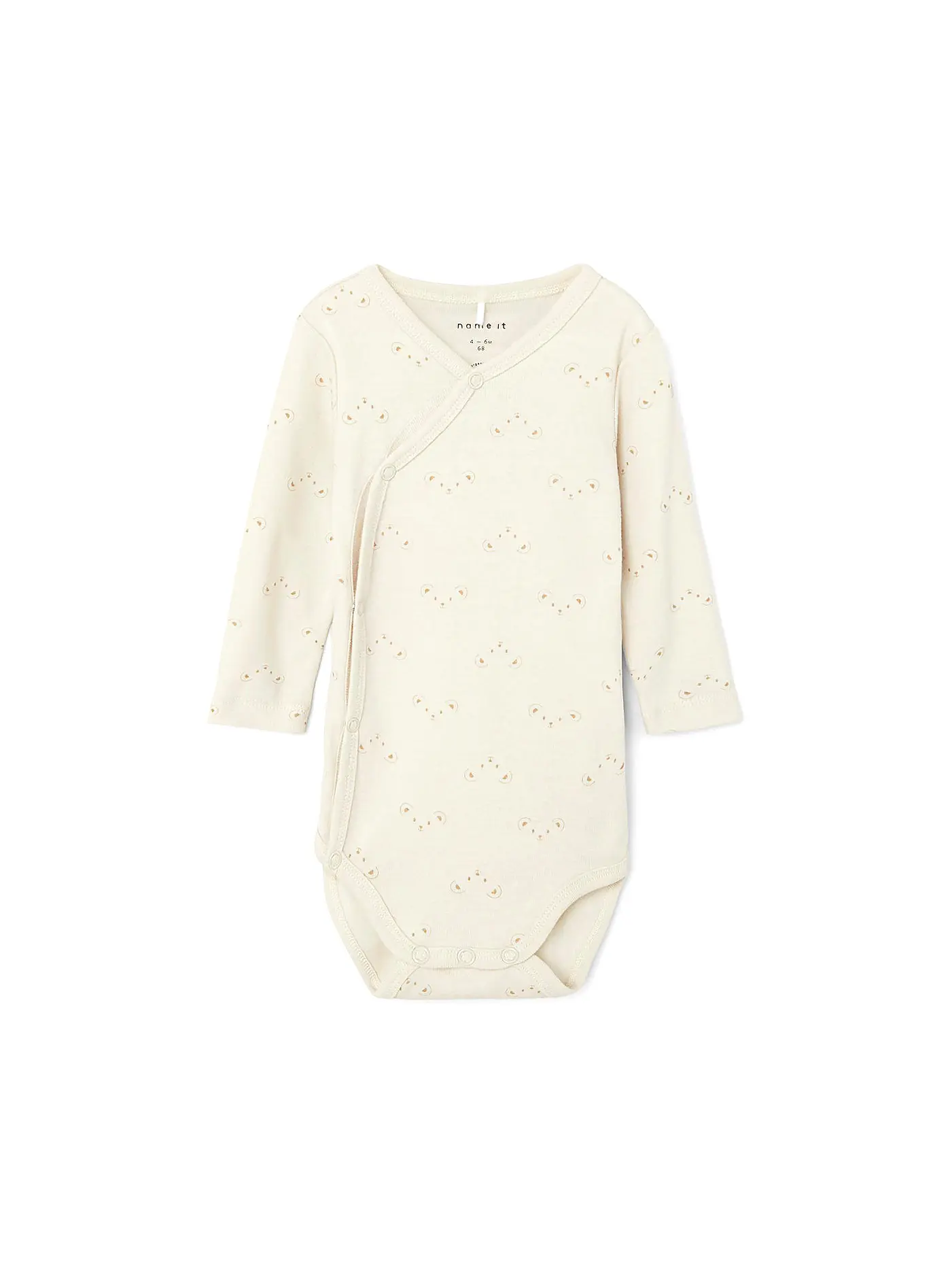 NAME IT | Baby Wickelbody 2-er Pkg. NBNBODY | creme
