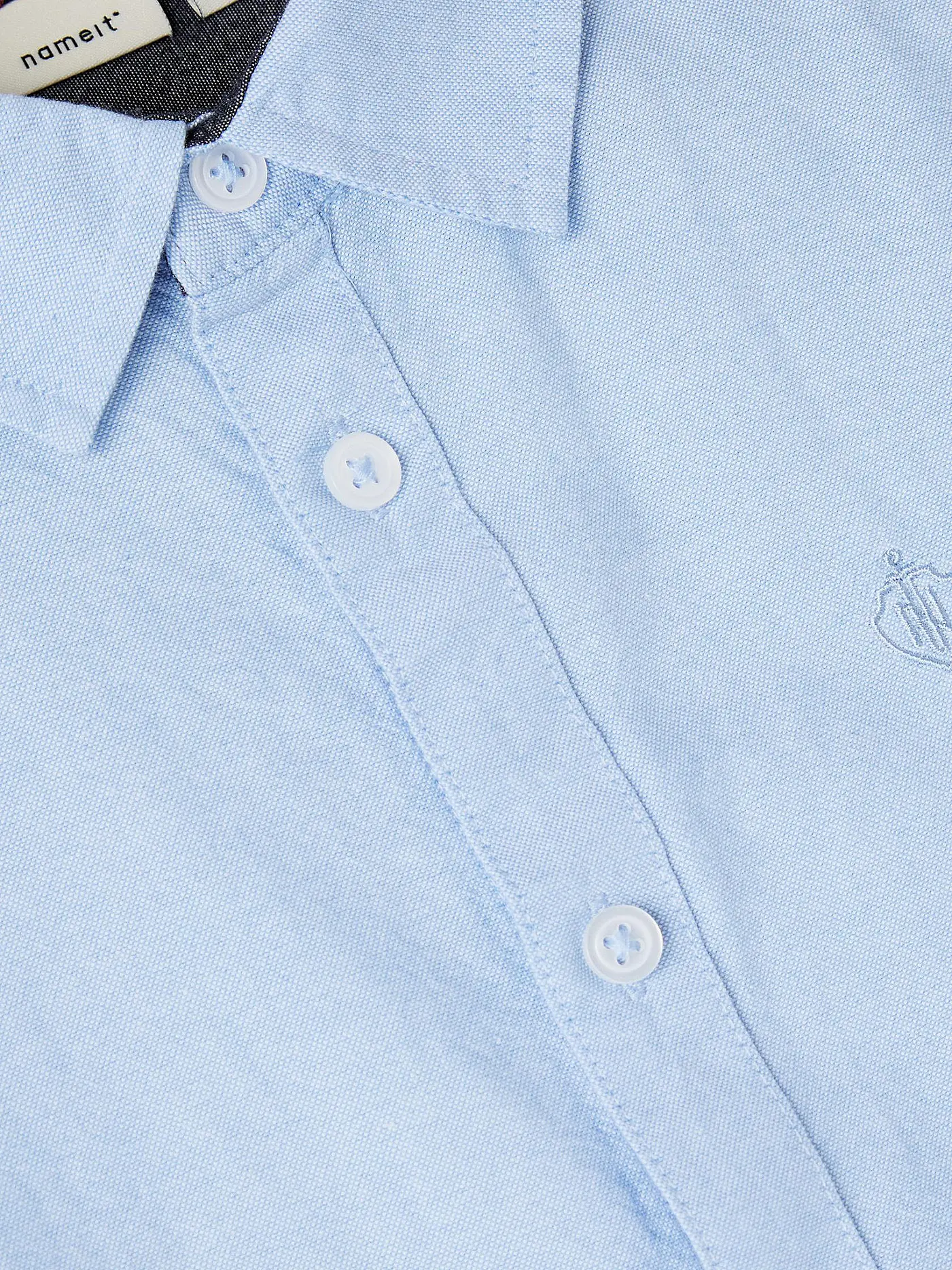 NAME IT | Jungen Hemd NKMNEWSA | hellblau