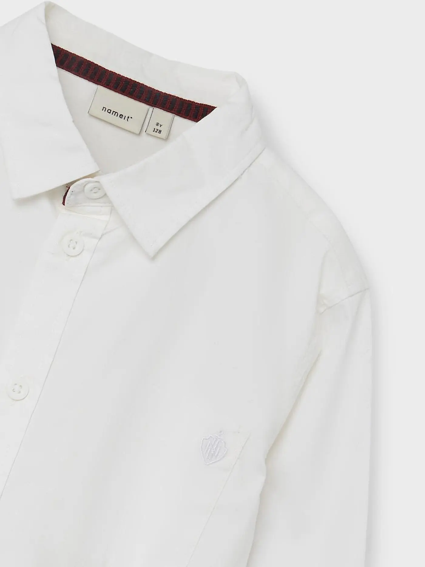 NAME IT | Jungen Hemd Regular Fit | weiss
