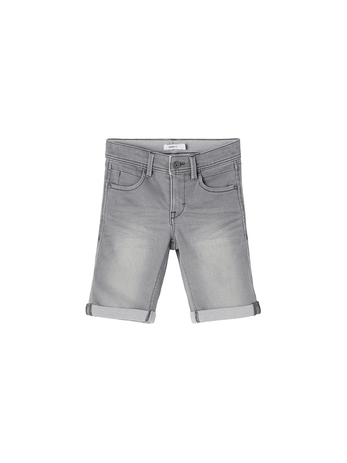 NAME IT | Jungen-Jeansbermuda "NITSOFUS/TAX" | grau