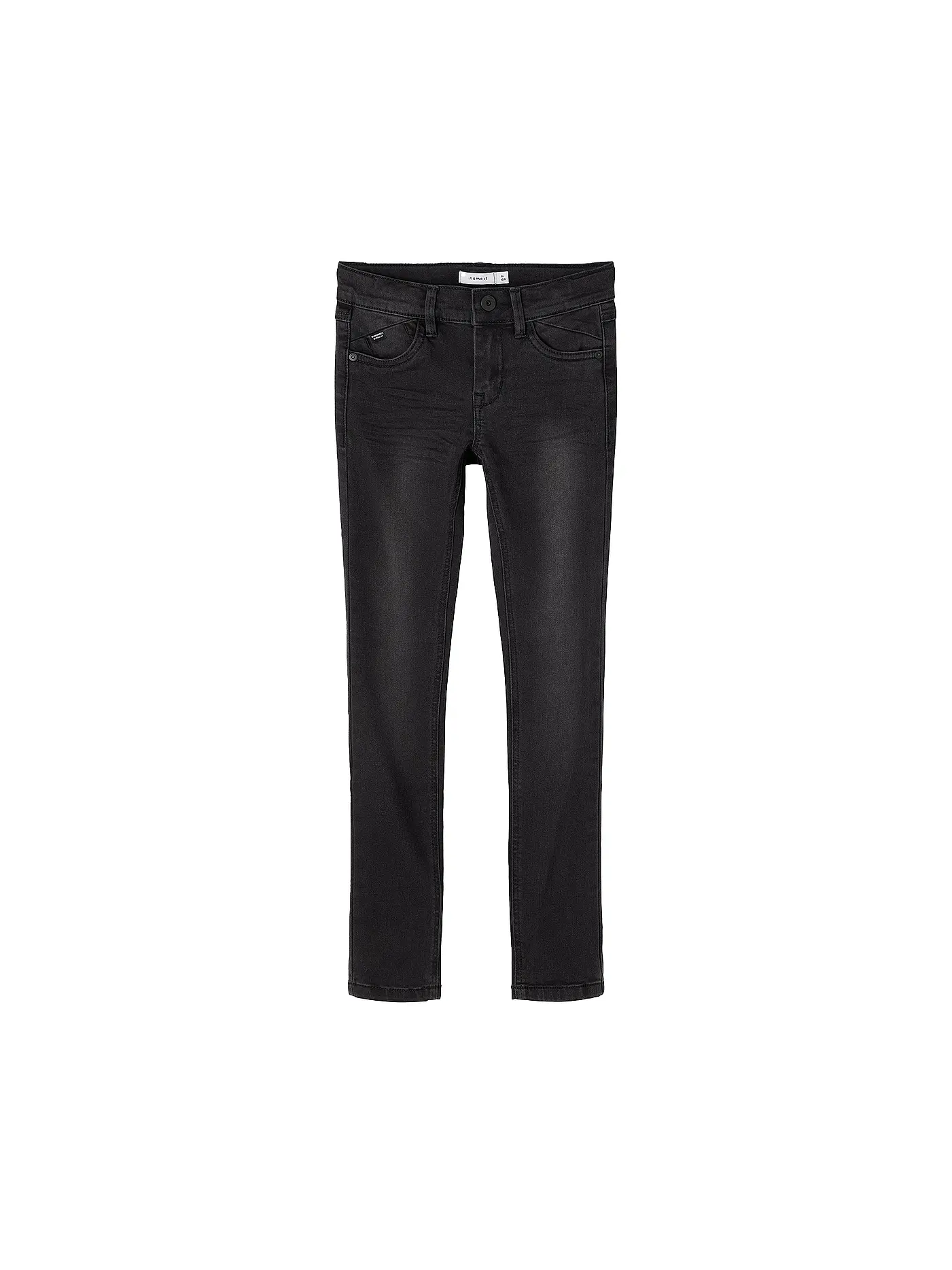 NAME IT | Jungen Jeans Skinny Fit NKMPETE  | schwarz