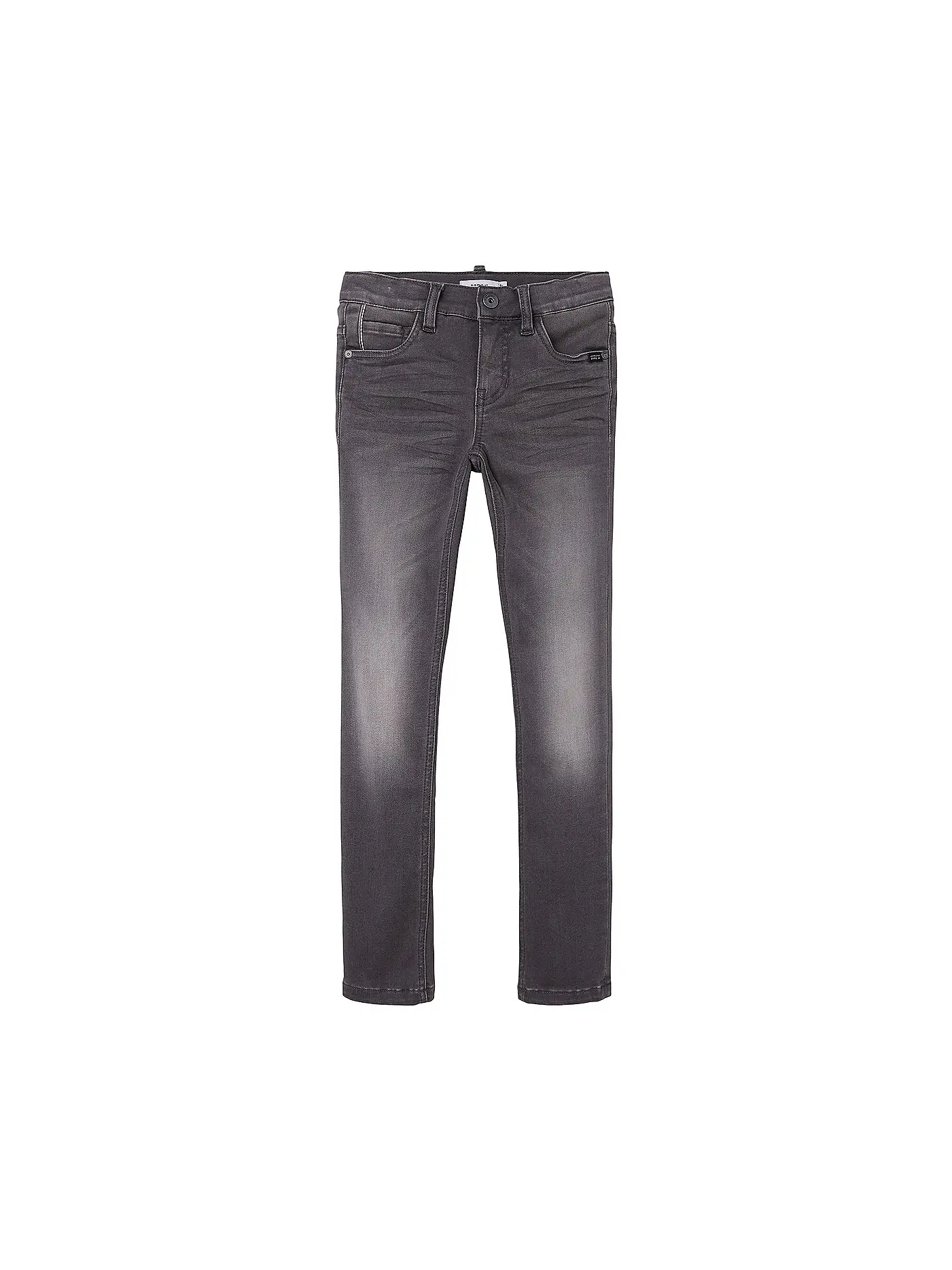 NAME IT | Jungen Jeans Slim Fit NKMTHEO  | grau