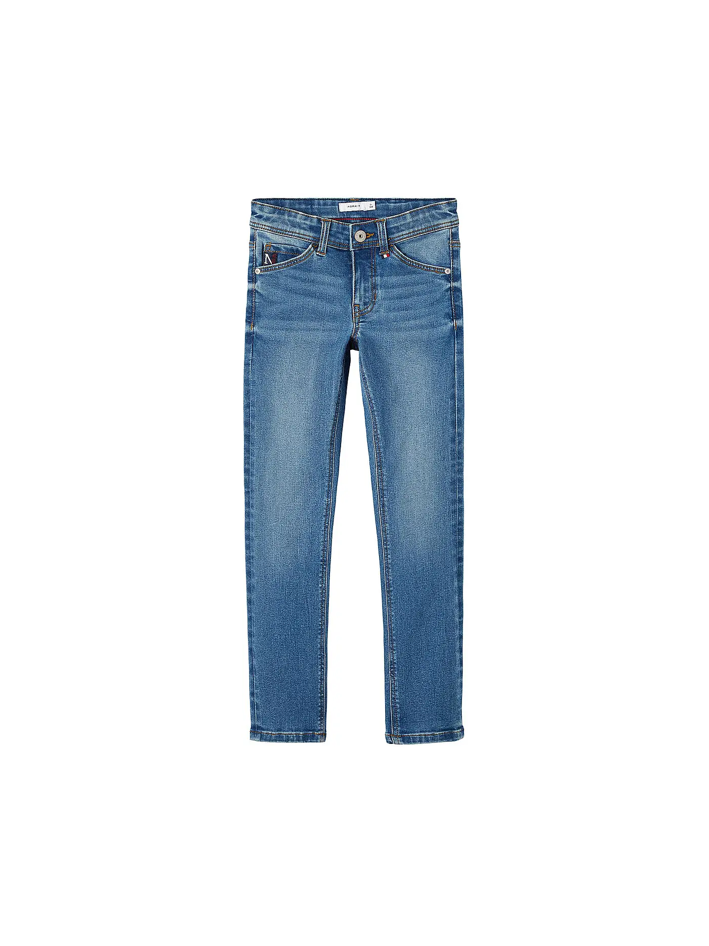 NAME IT | Jungen Jeans Slim Fit NKMTHEO  | blau