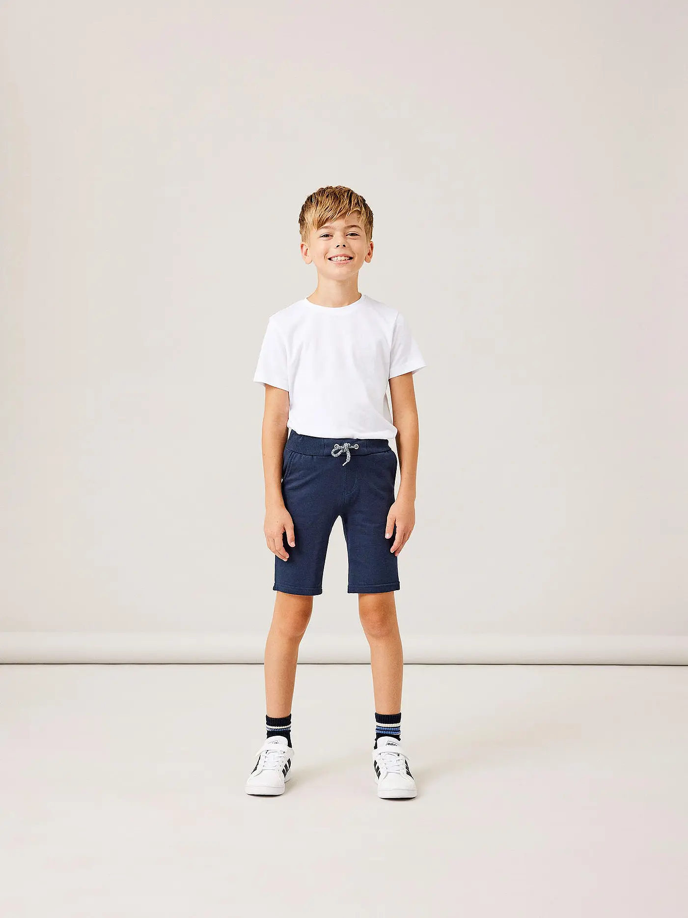 NAME IT | Jungen Sweatbermuda NKMHONK  | blau