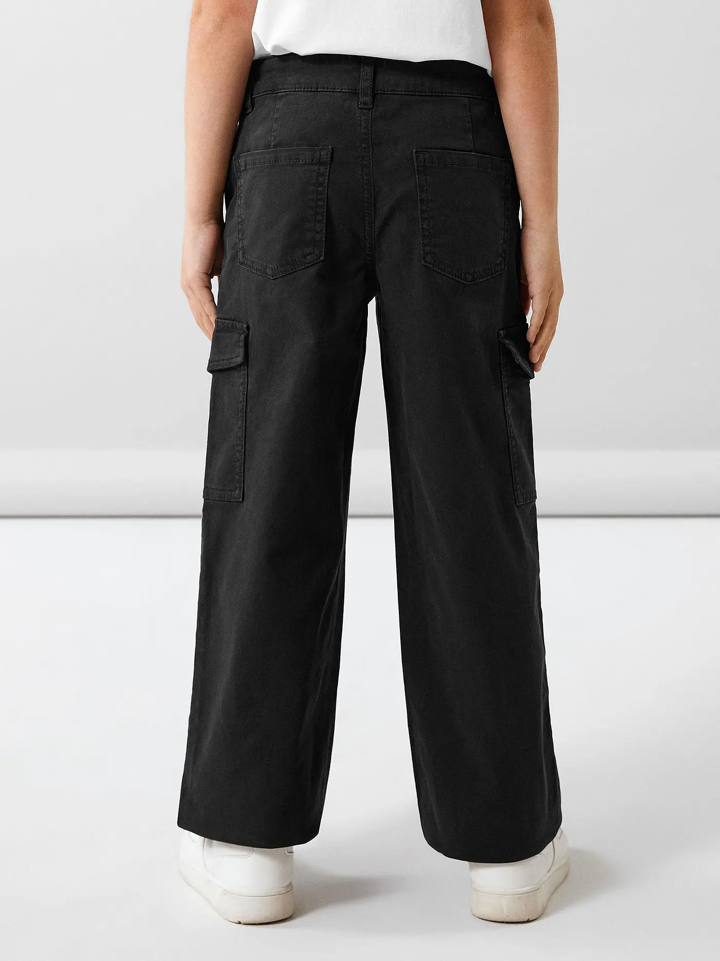 NAME IT | Mädchen Cargohose NKFROSE | schwarz