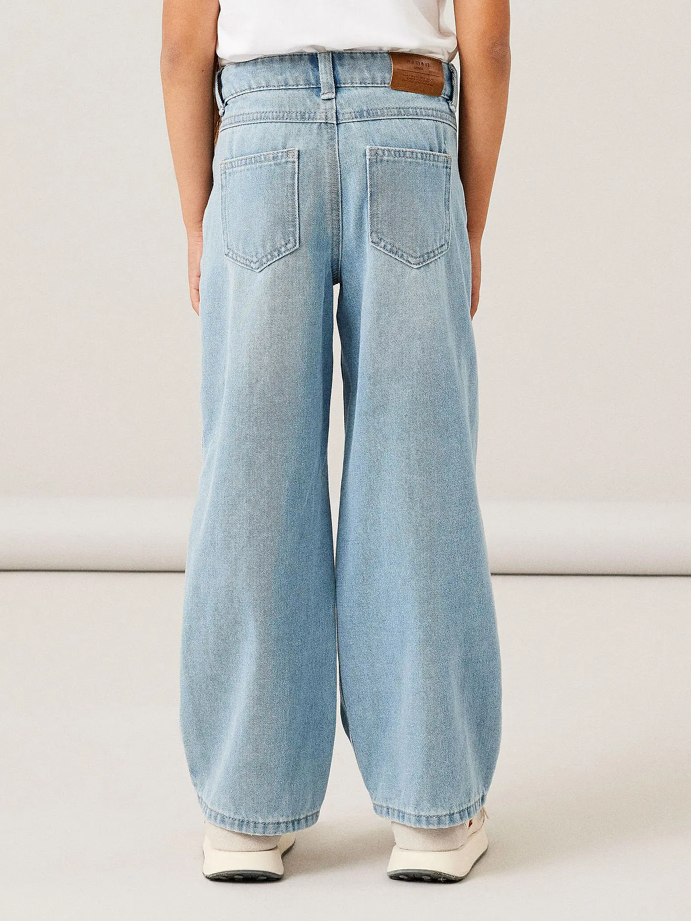 NAME IT | Mädchen Highwaist Jeans Wide Leg NKFROSE  | hellblau