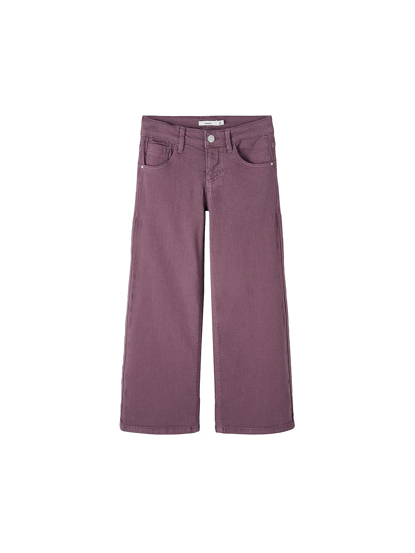 NAME IT | Mädchen Hose Wide Fit NKFROSE  | beere