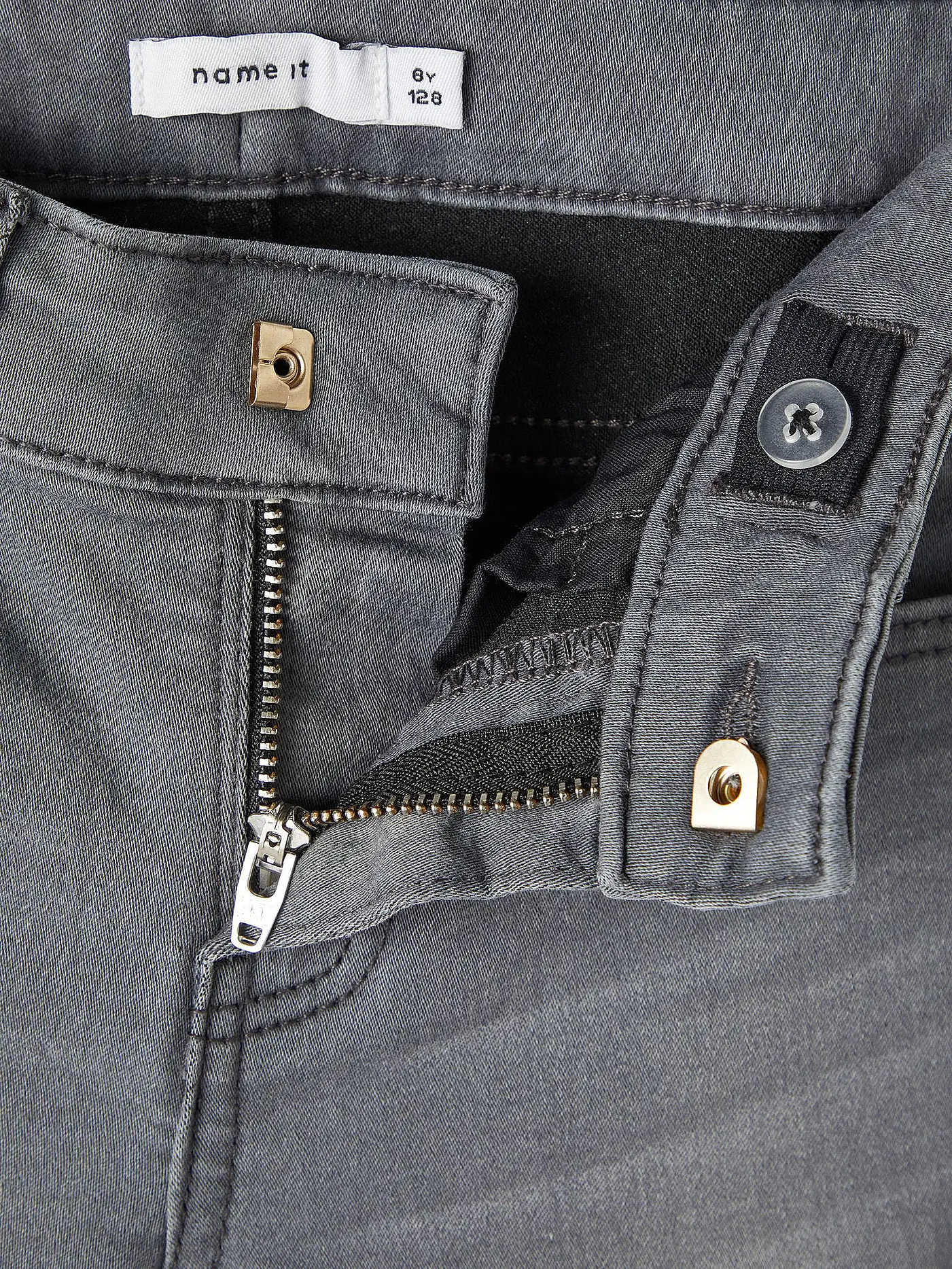 NAME IT | Mädchen Jeans Boot Cut POLLY | hellgrau