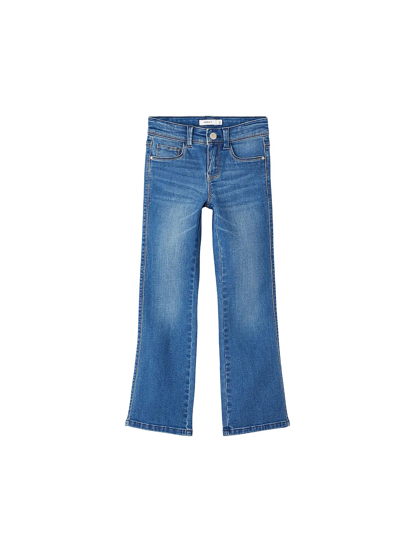 NAME IT | Mädchen Jeans Skinny Bootcut Fit NKFPOLLY | dunkelblau