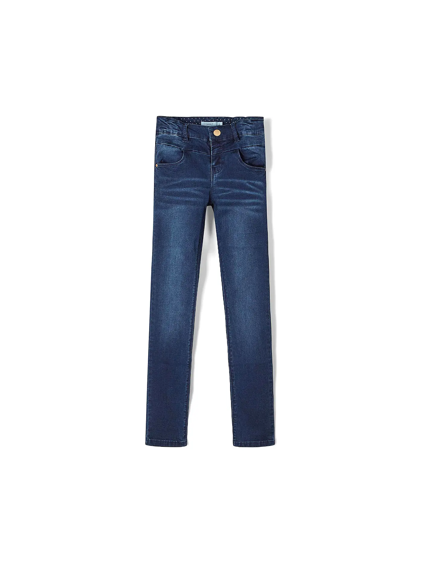 NAME IT | Mädchen Jeans Skinny Fit NKFPOLLY  | blau