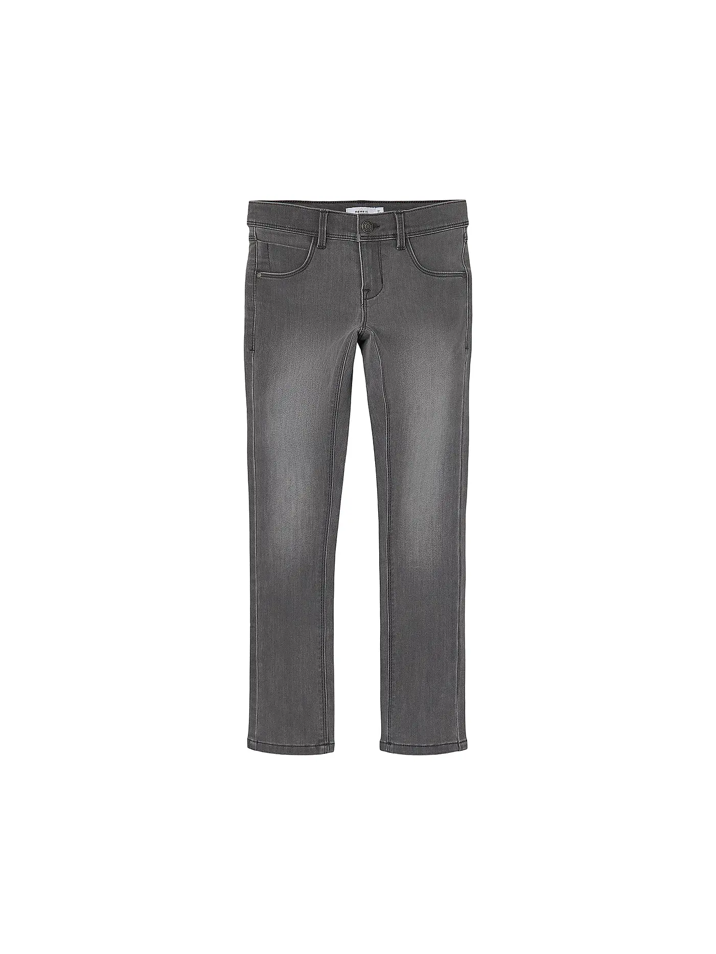 NAME IT | Mädchen Jeans Straight Fit SALLI | hellgrau