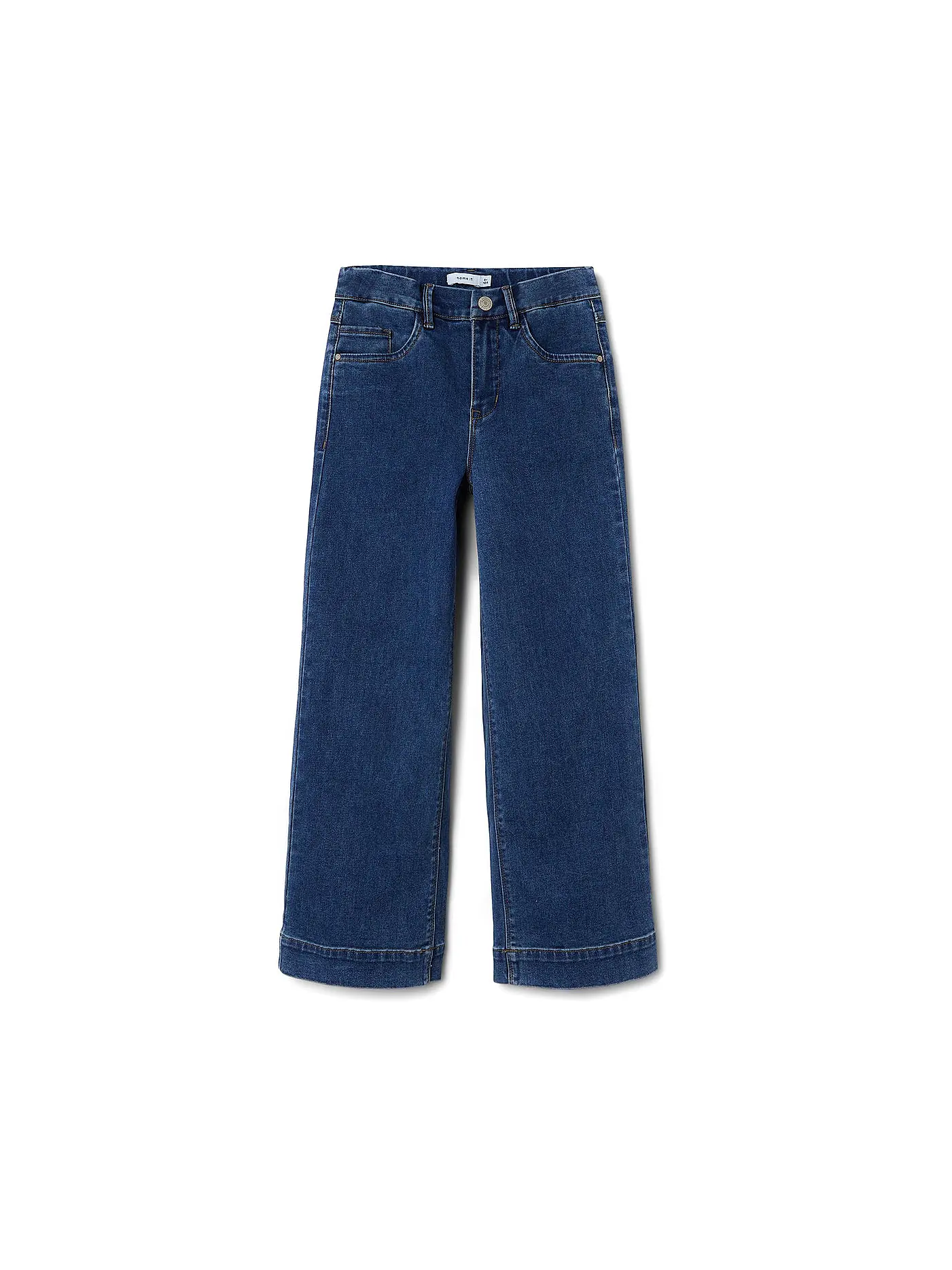 NAME IT | Mädchen Jeans Wide Leg NKFROSE  | blau
