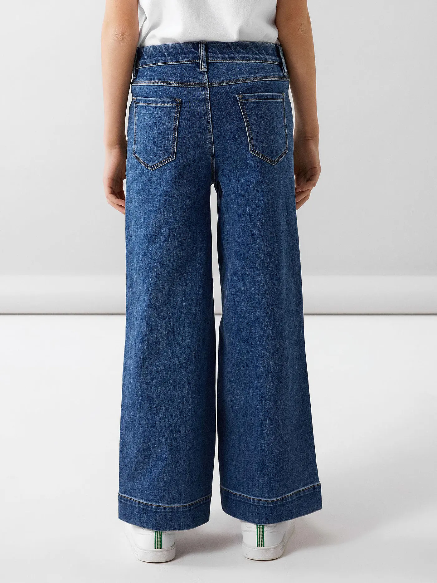 NAME IT | Mädchen Jeans Wide Leg NKFROSE  | blau