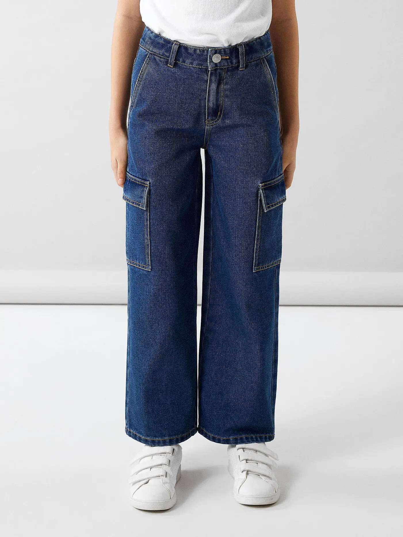 NAME IT | Mädchen Jeans Wide Leg NKFROSE | dunkelblau
