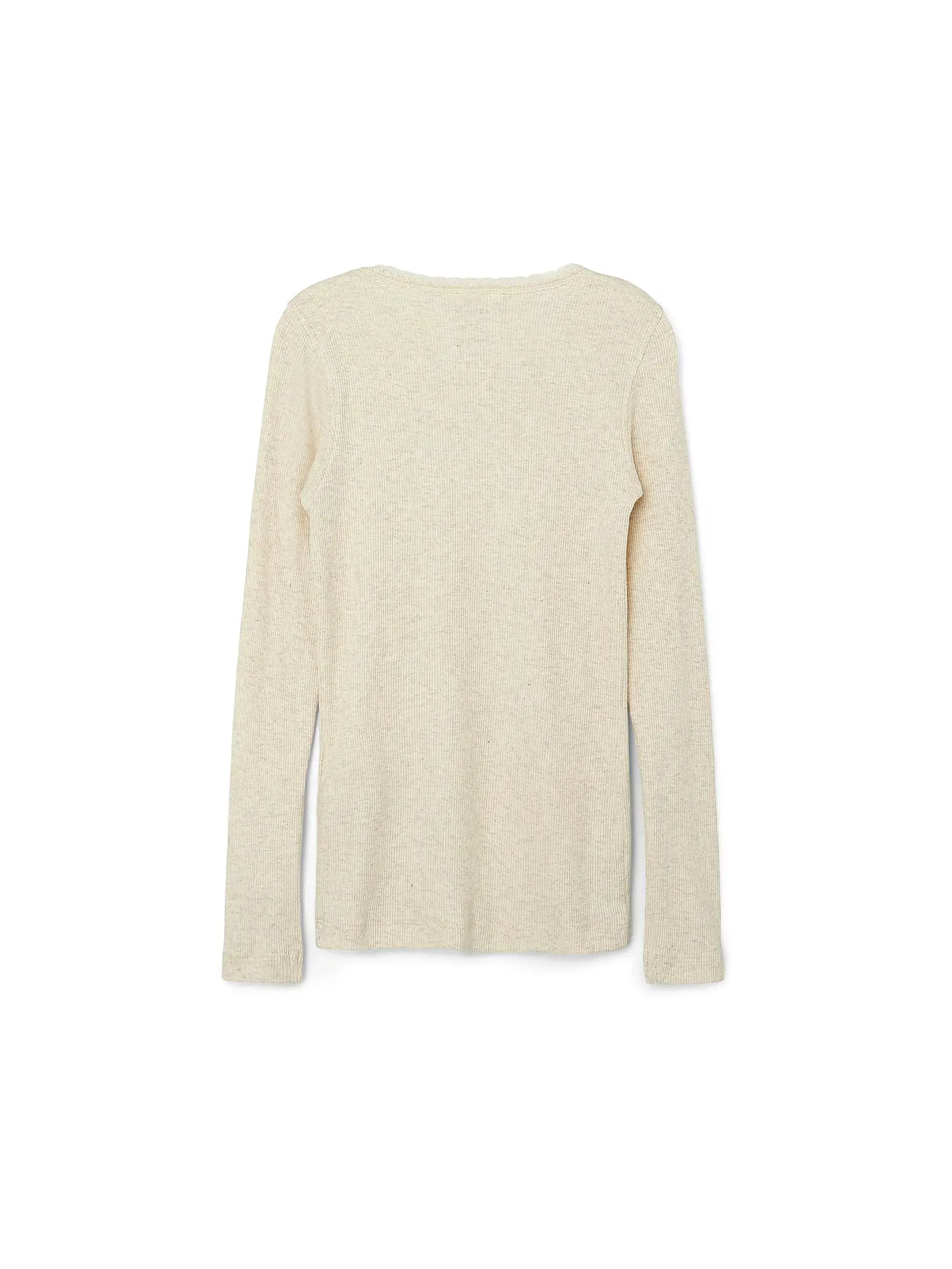 NAME IT | Mädchen Langarmshirt NKFKAB | creme