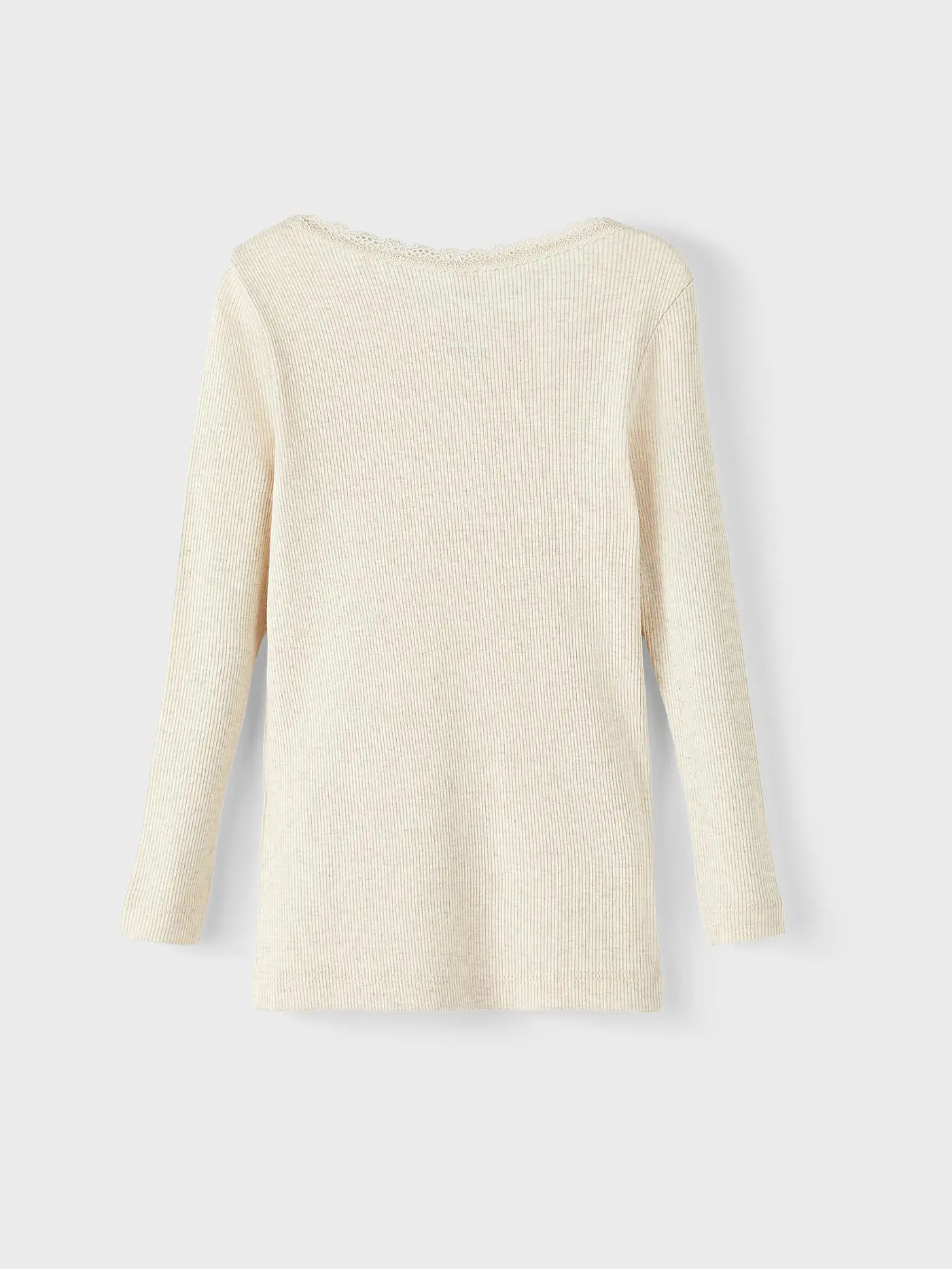 NAME IT | Mädchen Langarmshirt NMFKAB  | creme