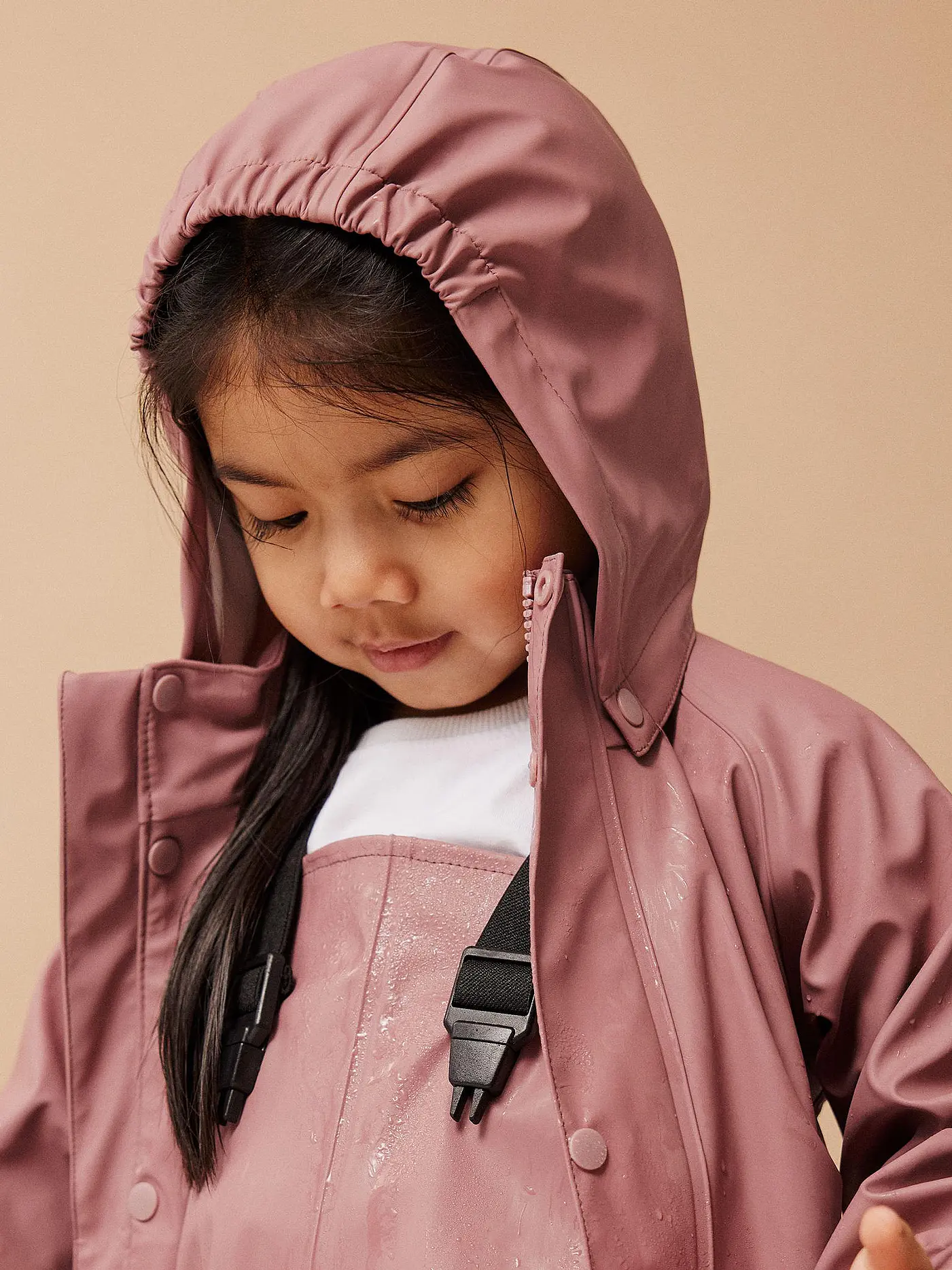 NAME IT | Mädchen Regenanzug Set  | rosa