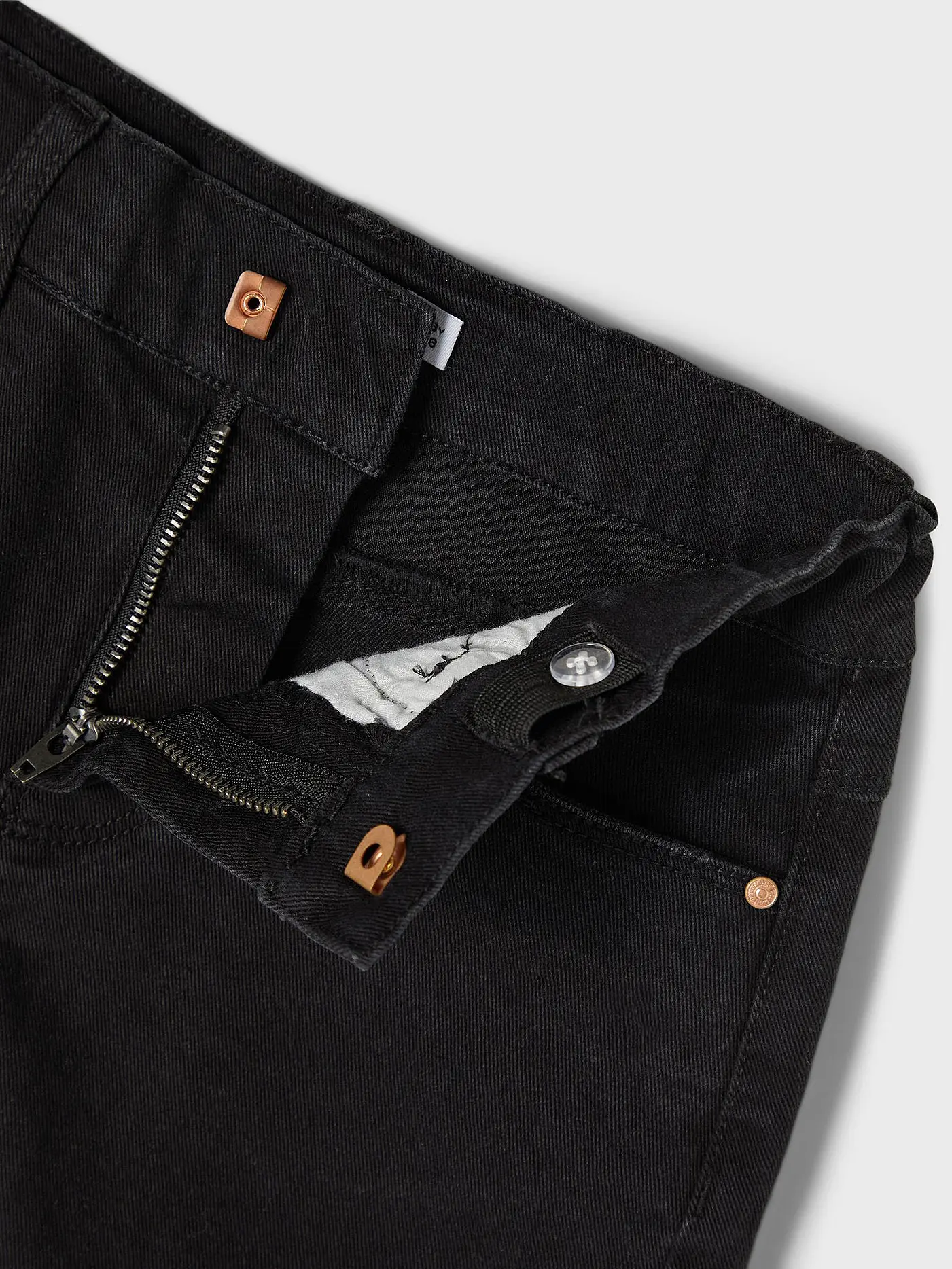 NAME IT | Mädchen Shorts NKFRANDI DNMTAYA | schwarz