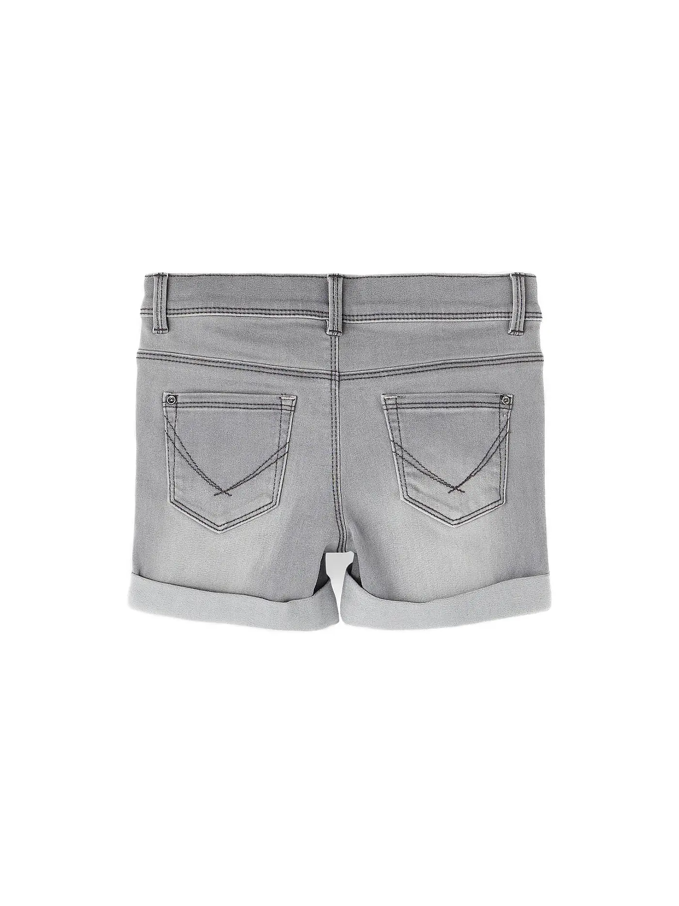 NAME IT | Mädchen Shorts NKFSALLI DNMTASIS | grau