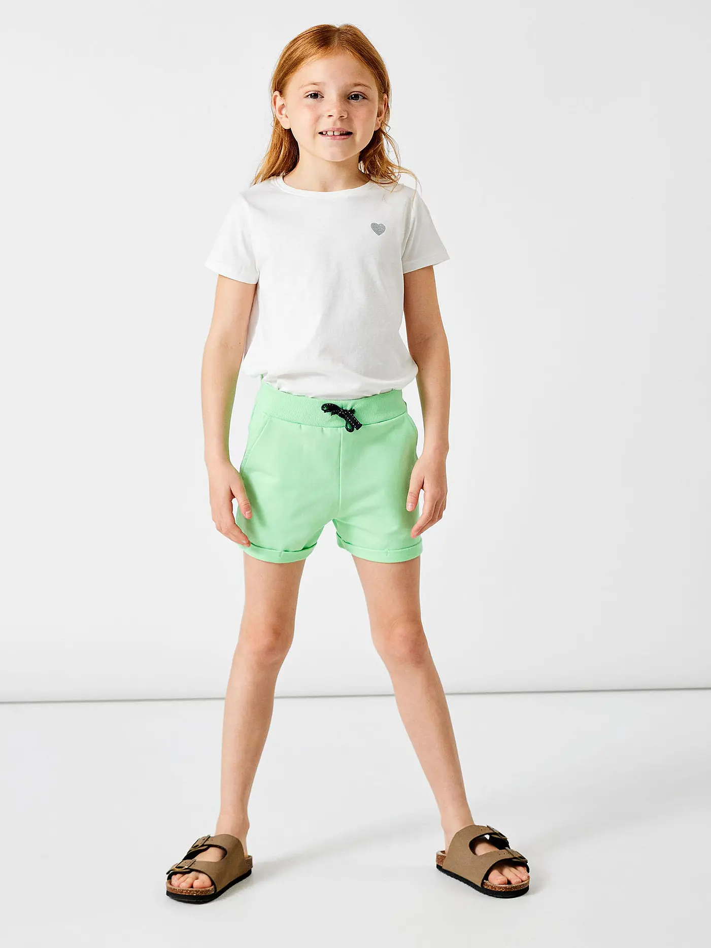 NAME IT | Mädchen Sweatshorts NKFVOLTA | grün