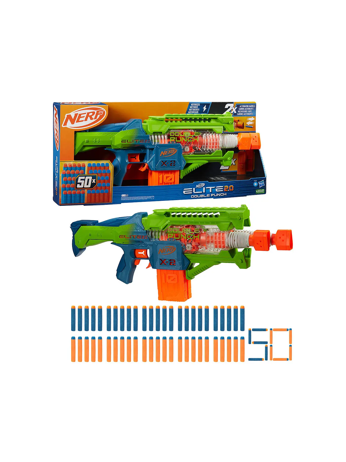 NERF | Nerf Elite 2.0 Double Punch | keine Farbe