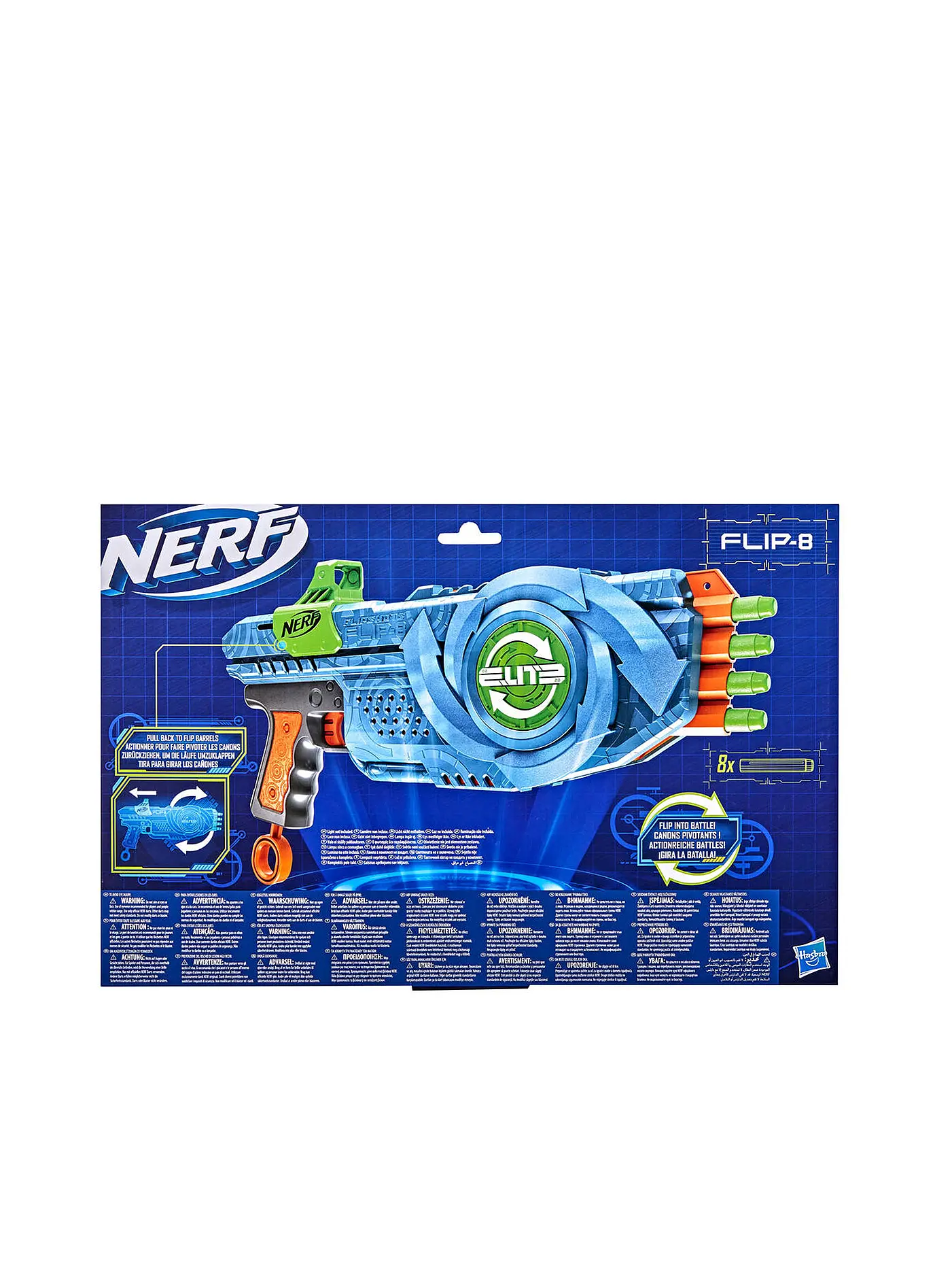 NERF | Nerf Elite 2.0 Flipshop Flip-8 | keine Farbe
