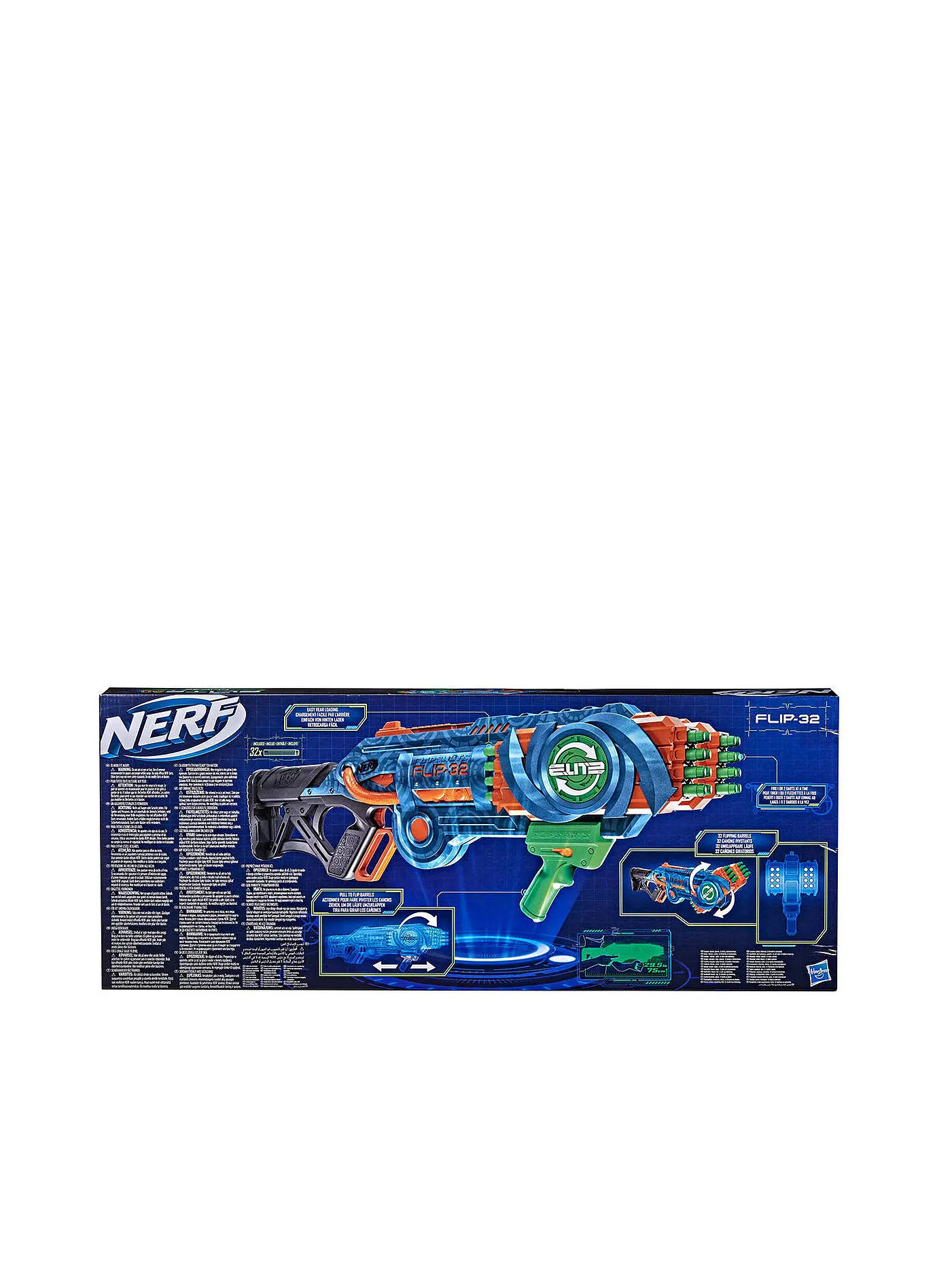 NERF | Nerf Elite 2.0 Flipshot Flip-32 | keine Farbe