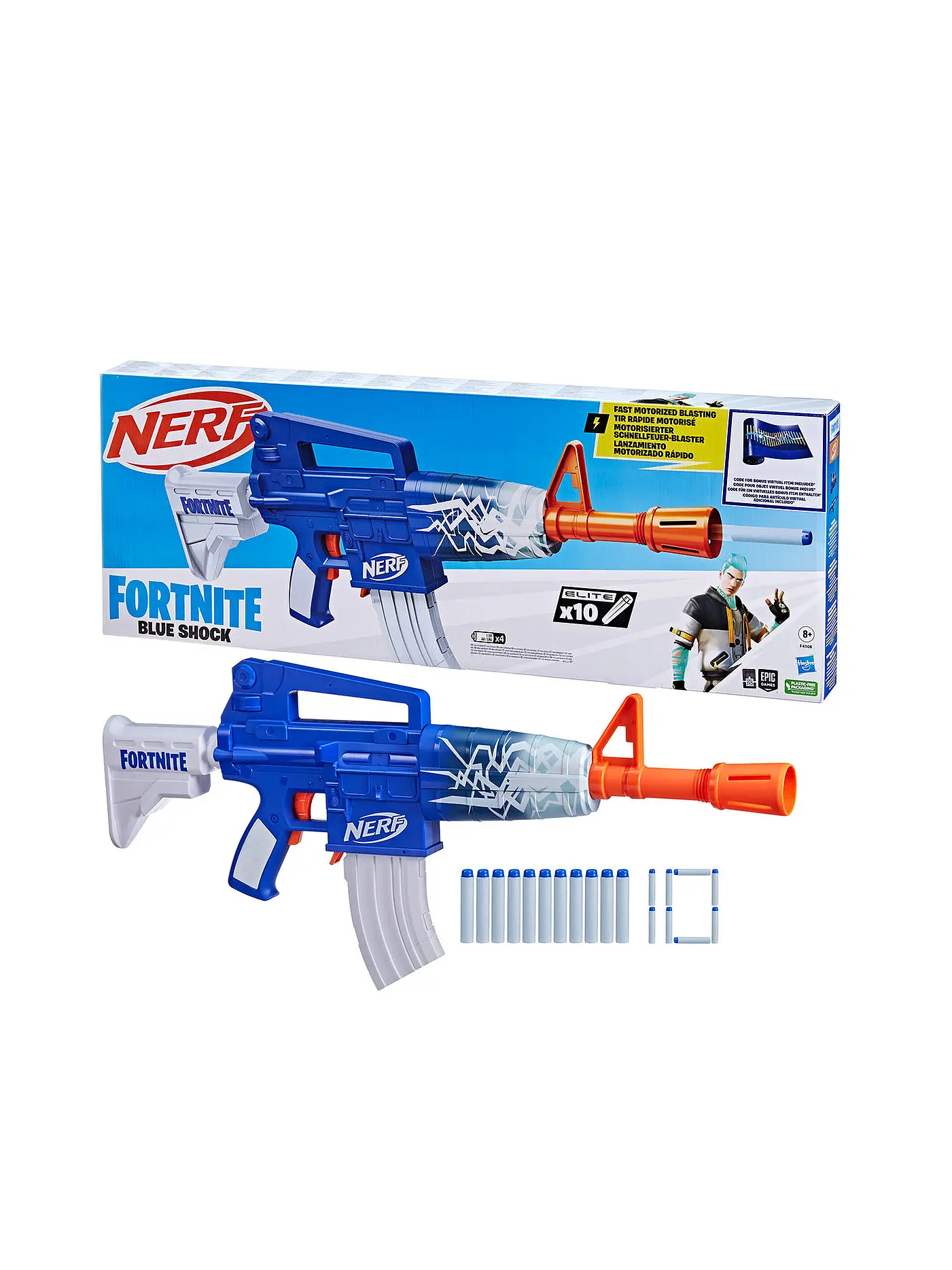 NERF | Nerf Fortnite Blue Shock | keine Farbe