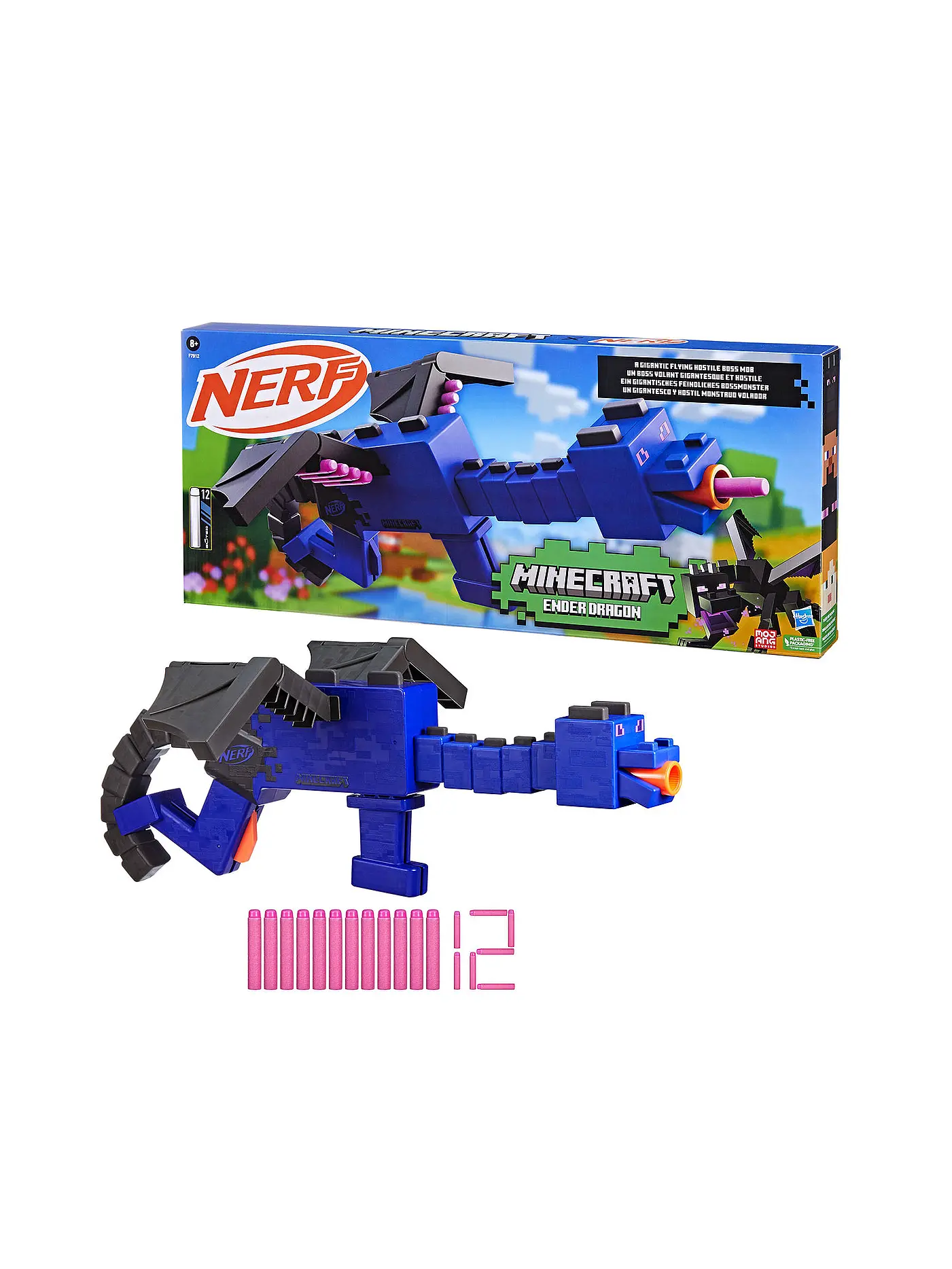 NERF | Nerf Minecraft Ender Dragon | keine Farbe