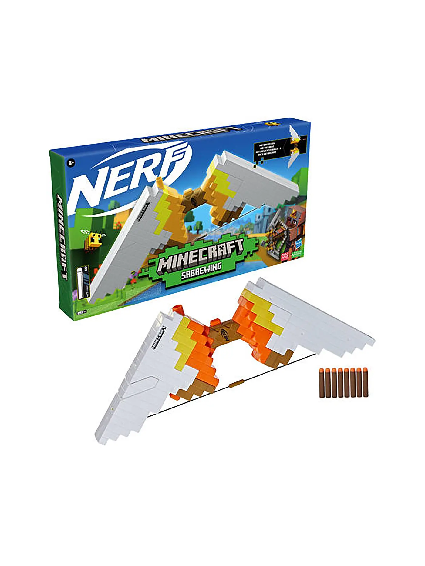 NERF | Nerf Minecraft Sabrewing | keine Farbe