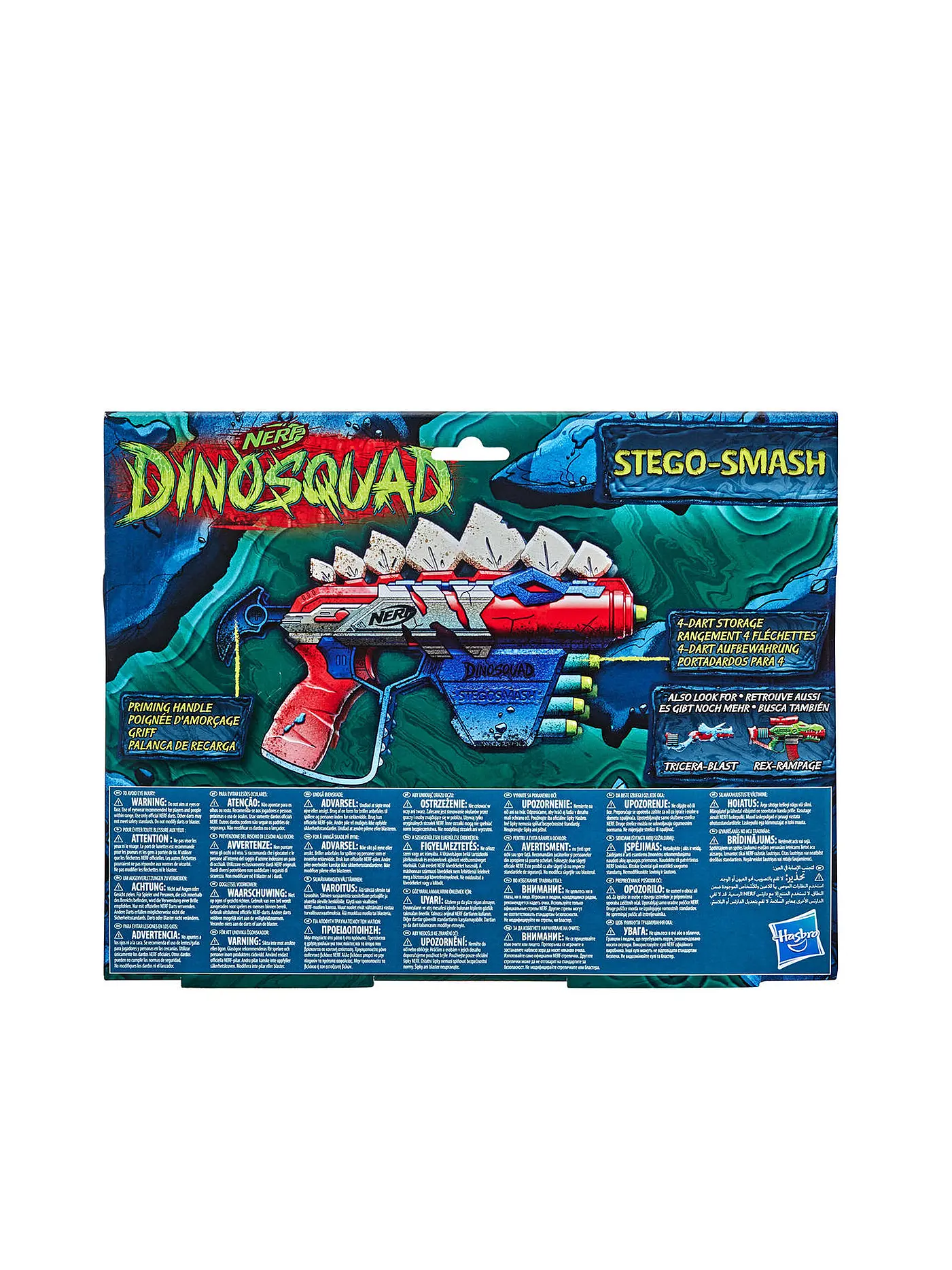 NERF | Spielzeugblaster - DinoSquad Stego-Smash | keine Farbe