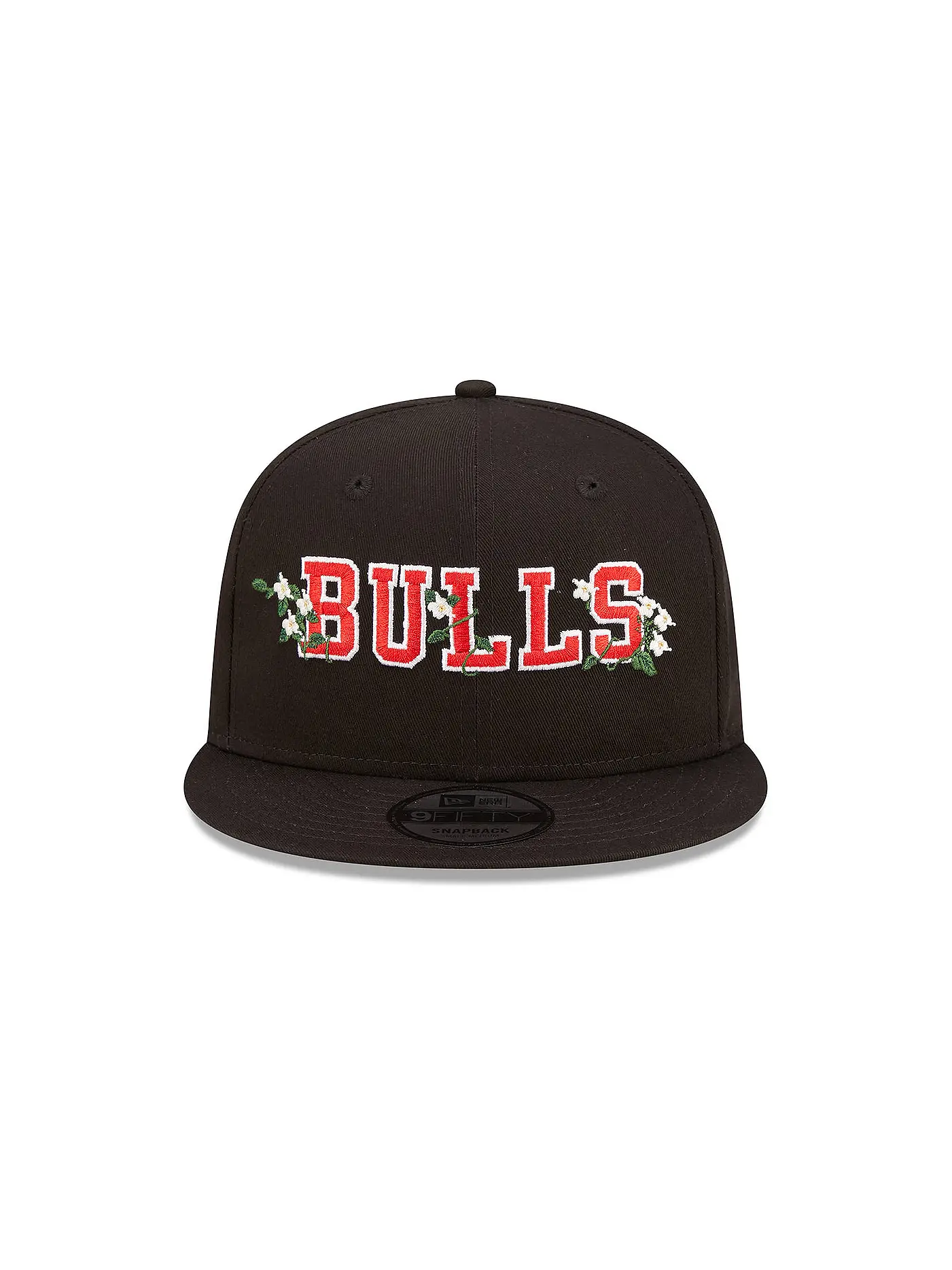 NEW ERA | Kappe FLOWER WORDMARK 9FIFTY BULLS | schwarz