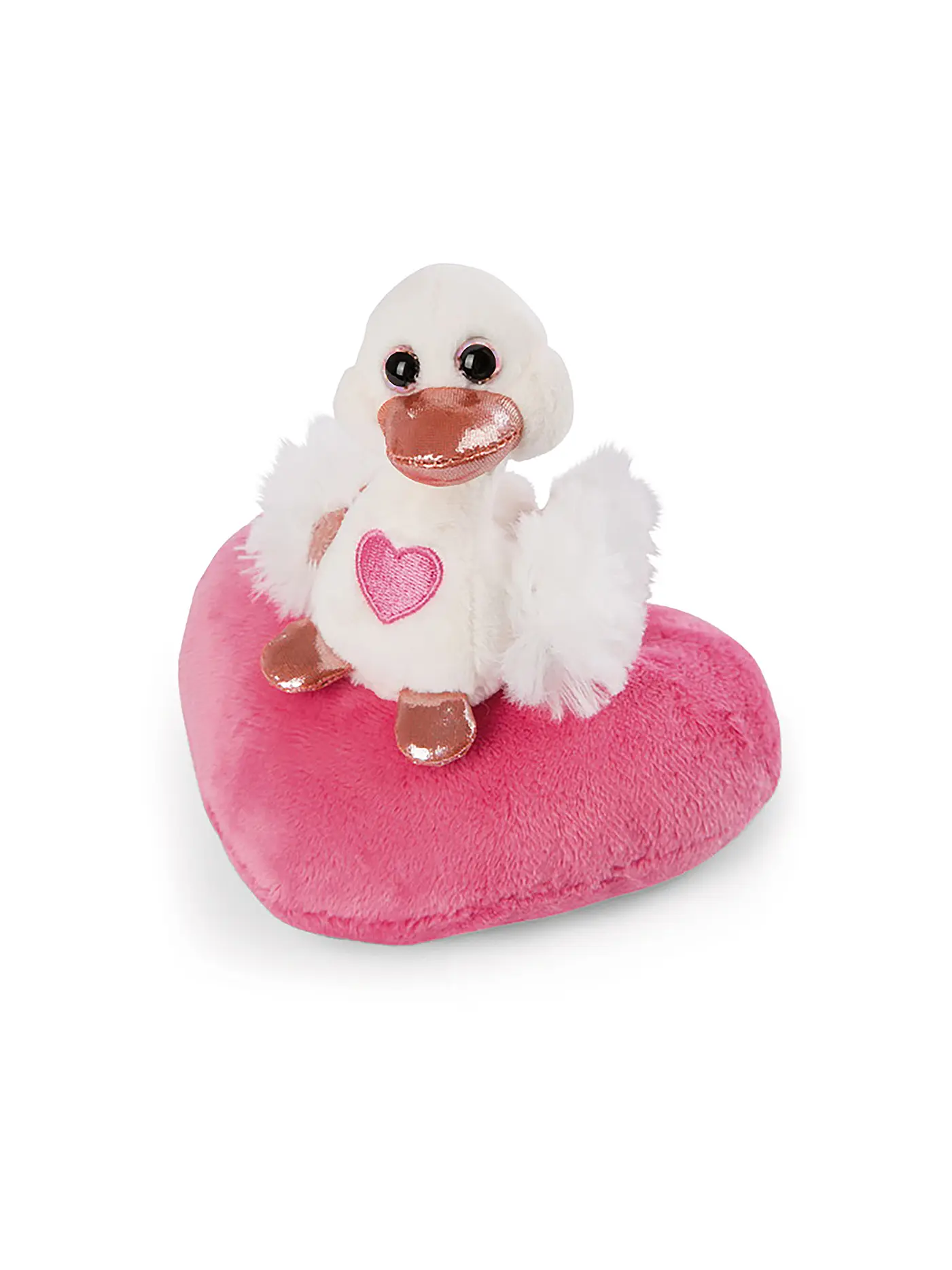 NICI | Plüschtier - Love Schwan Weiss 10cm | creme