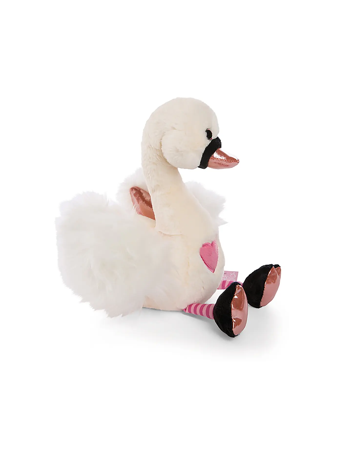 NICI | Plüschtier - Love Schwan Weiss 25cm | creme