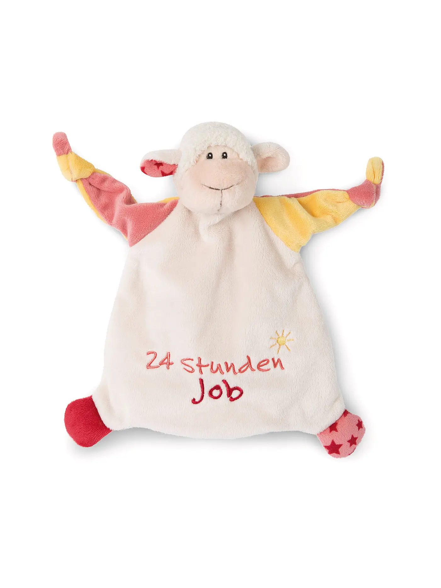 NICI | Schmusetuch - Lamm - 24 Stunden Job | creme