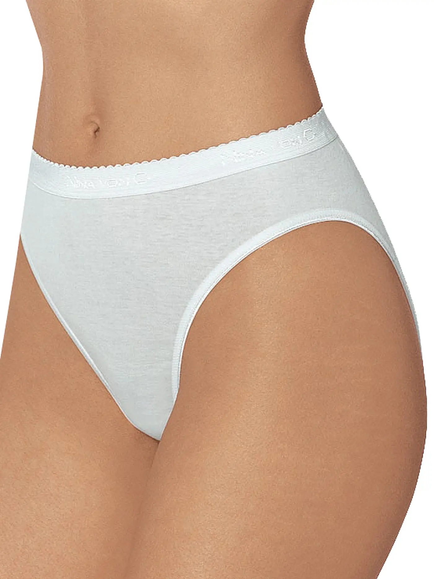 NINA VON C | Jazzpants  Fine Cotton Weiss | weiss