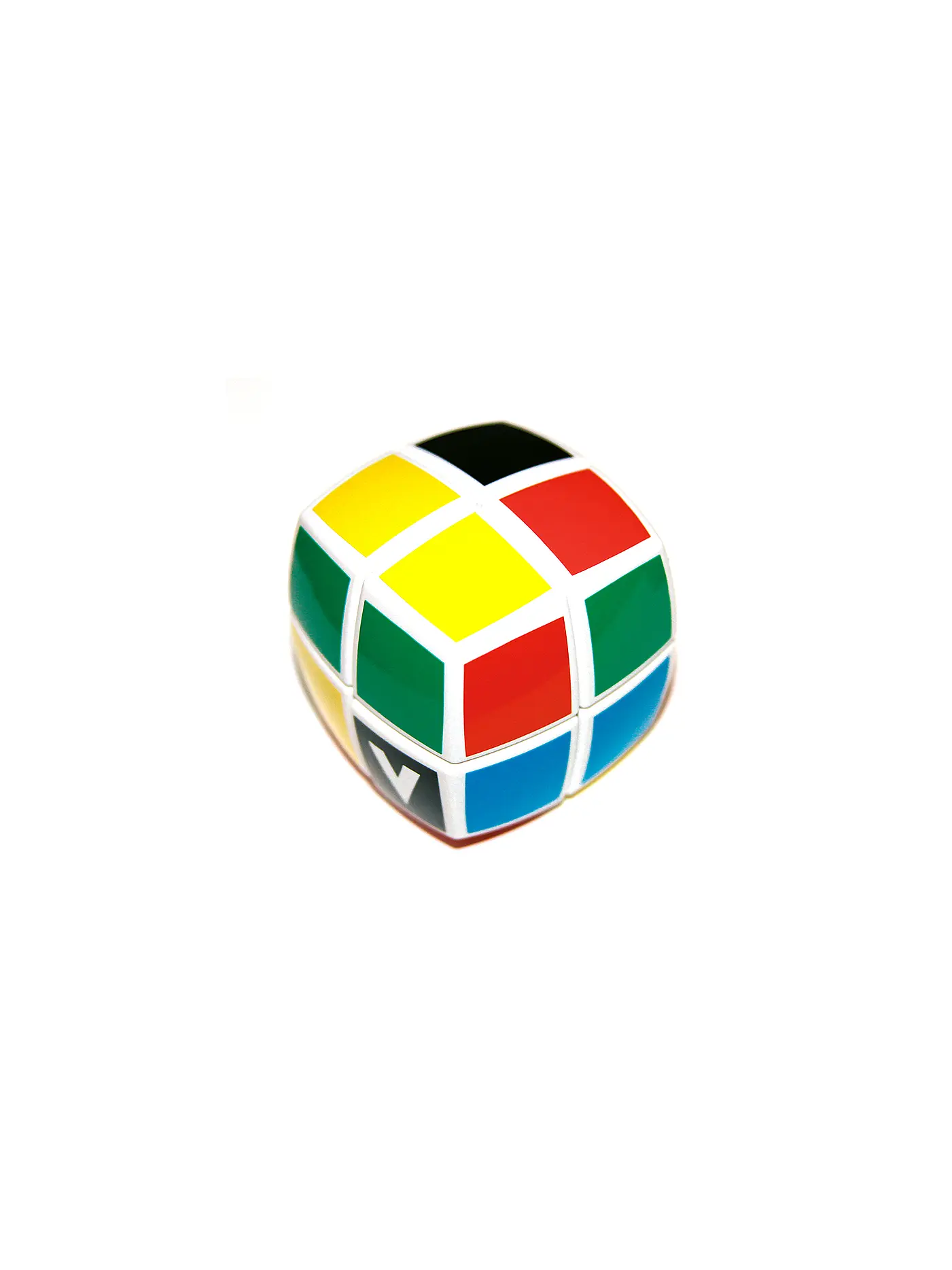 NO NAME | Zauberwürfel gewölbt 2x2x2 | keine Farbe