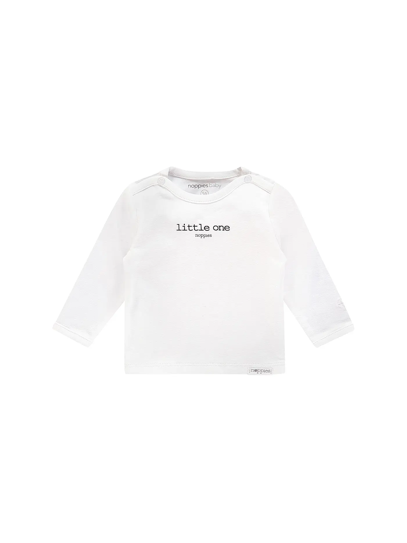 NOPPIES | Baby Langarmshirt HESTER | weiss