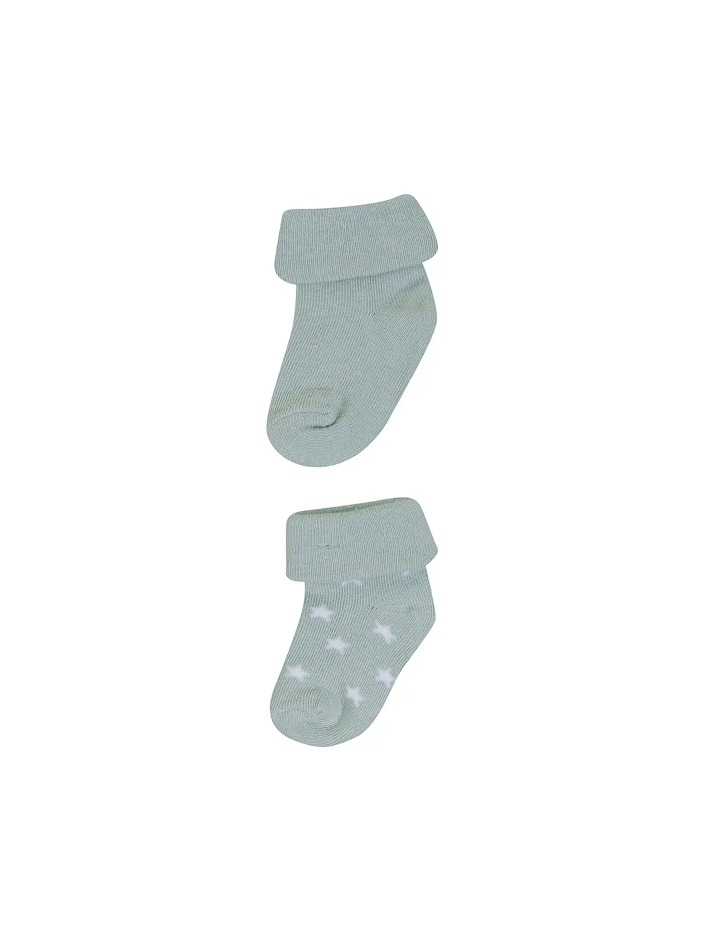 NOPPIES | Baby Socken 2-er Pkg LEVI STAR mint | türkis